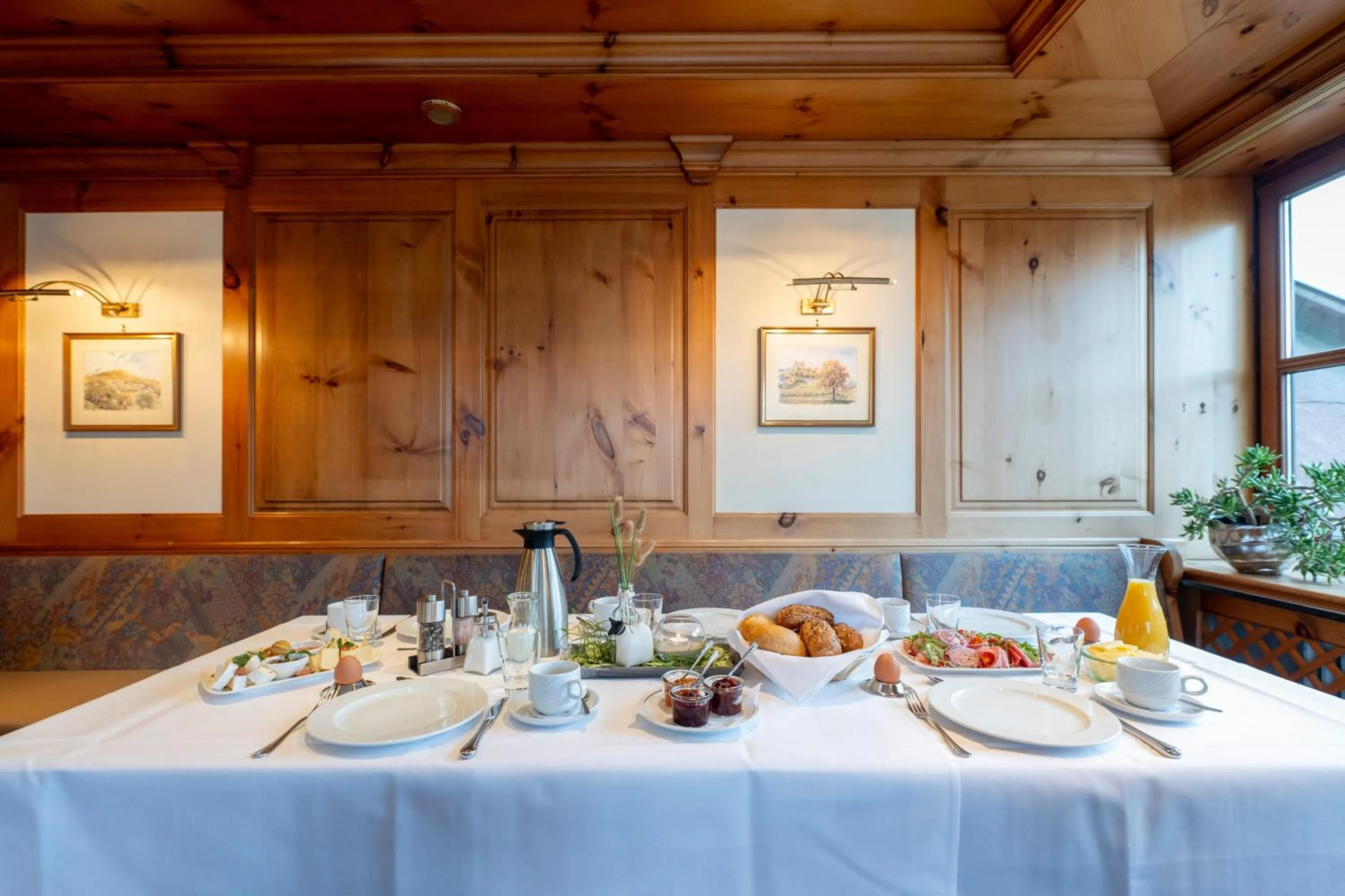 Food and drinks in Hotel Berghof