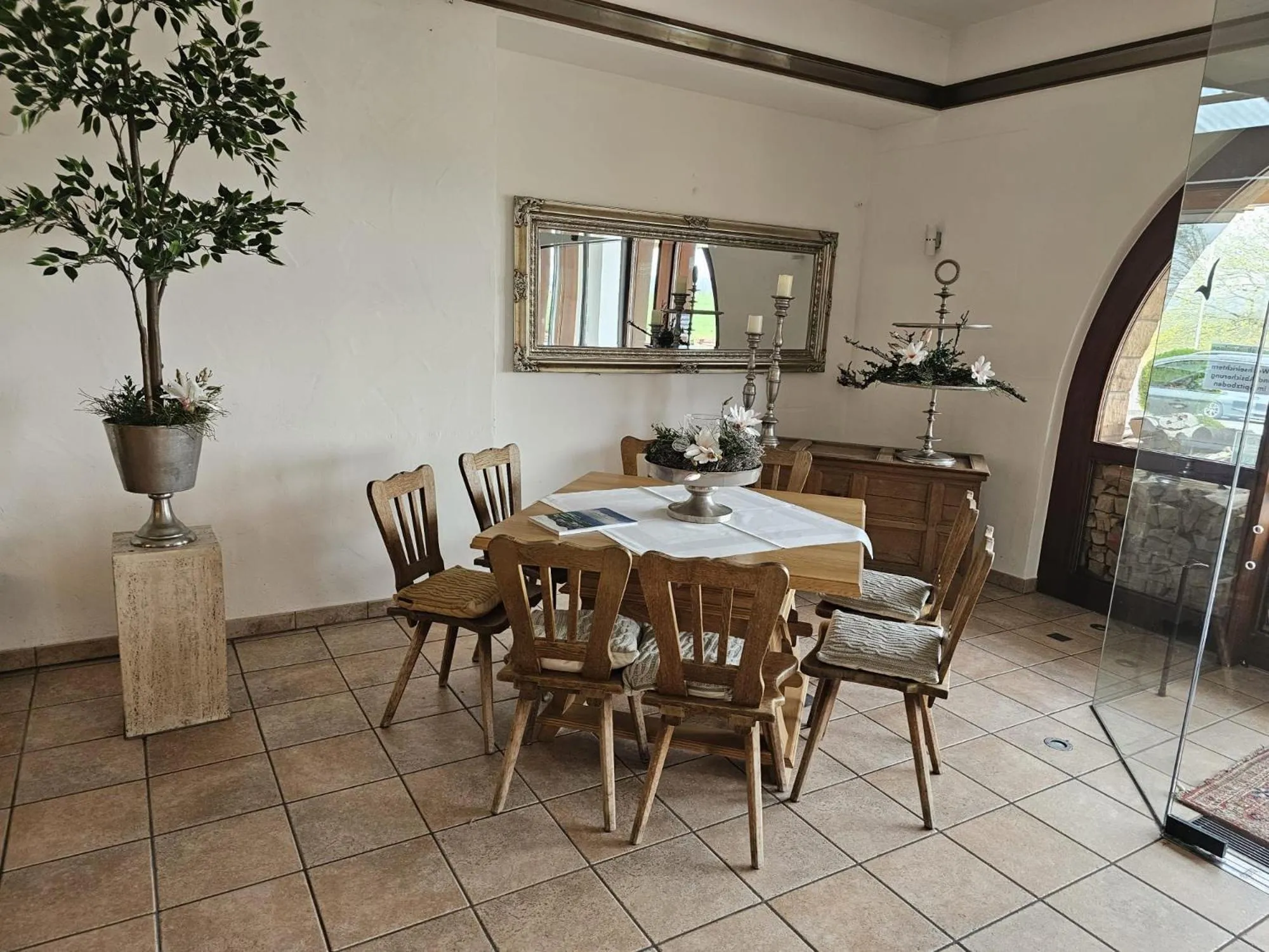 Lobby or reception in Hotel Berghof