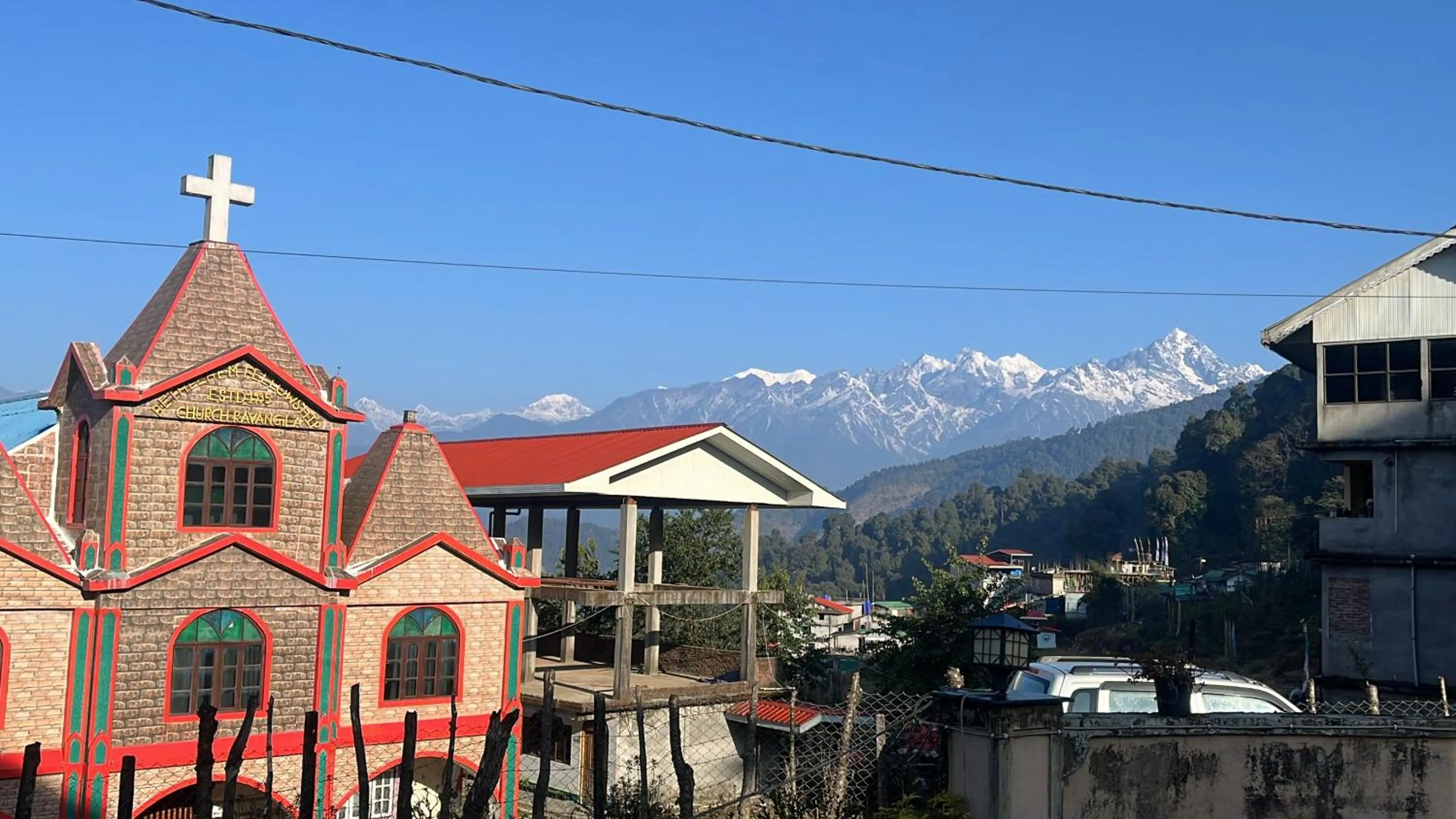 Natural landscape in Sakura Garden Retreat, Ravangla