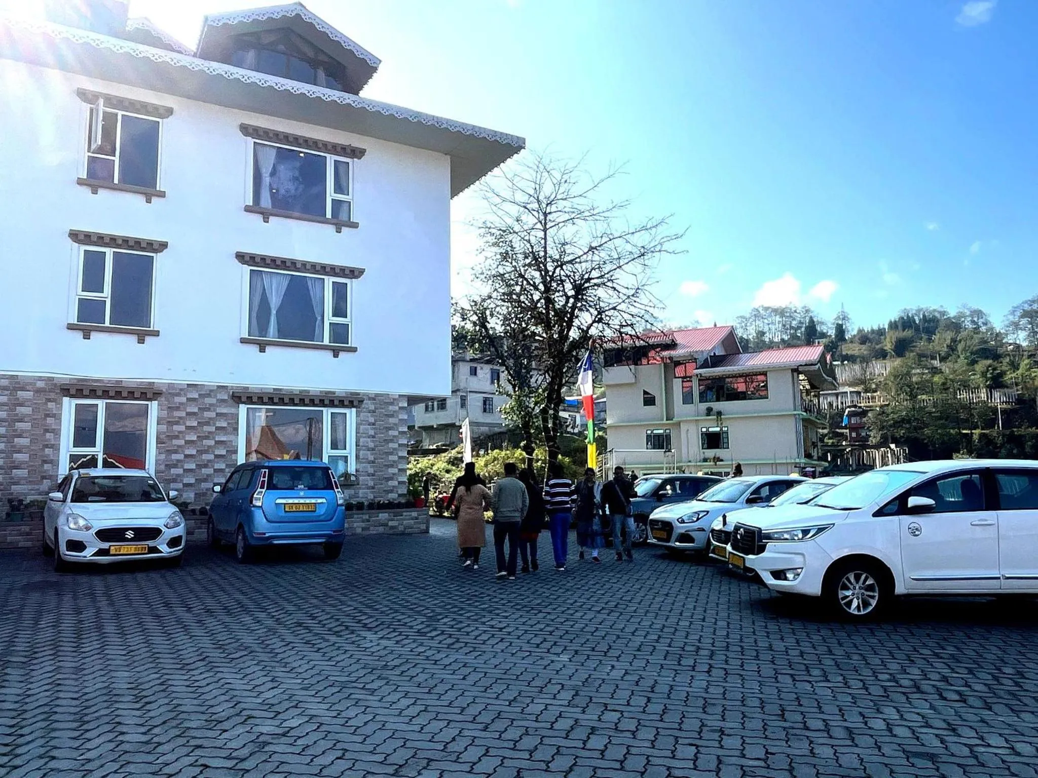 Parking in Sakura Garden Retreat, Ravangla