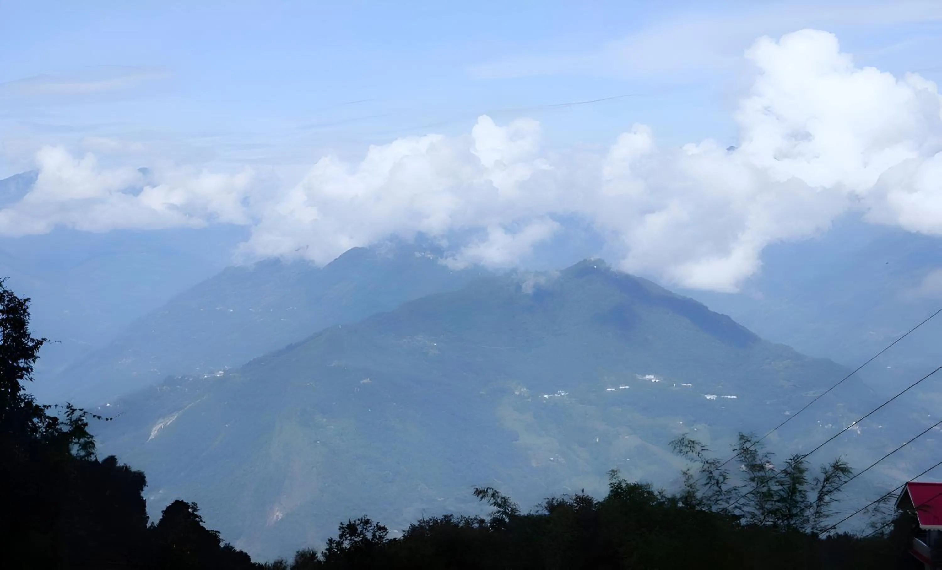 Natural landscape in Sakura Garden Retreat, Ravangla