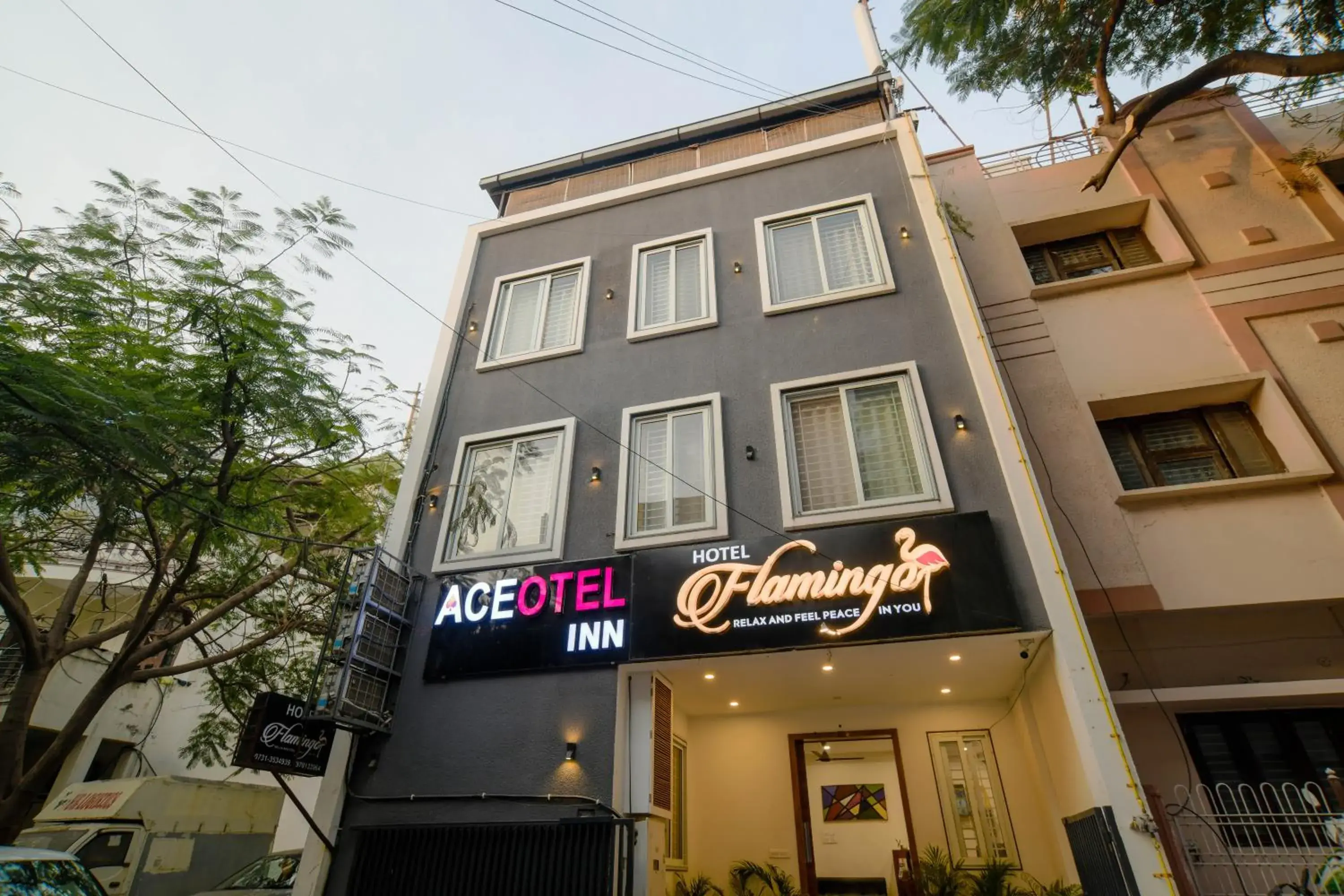 Property building in Aceotel Inn Flamingo Property building in Aceotel Inn Flamingo