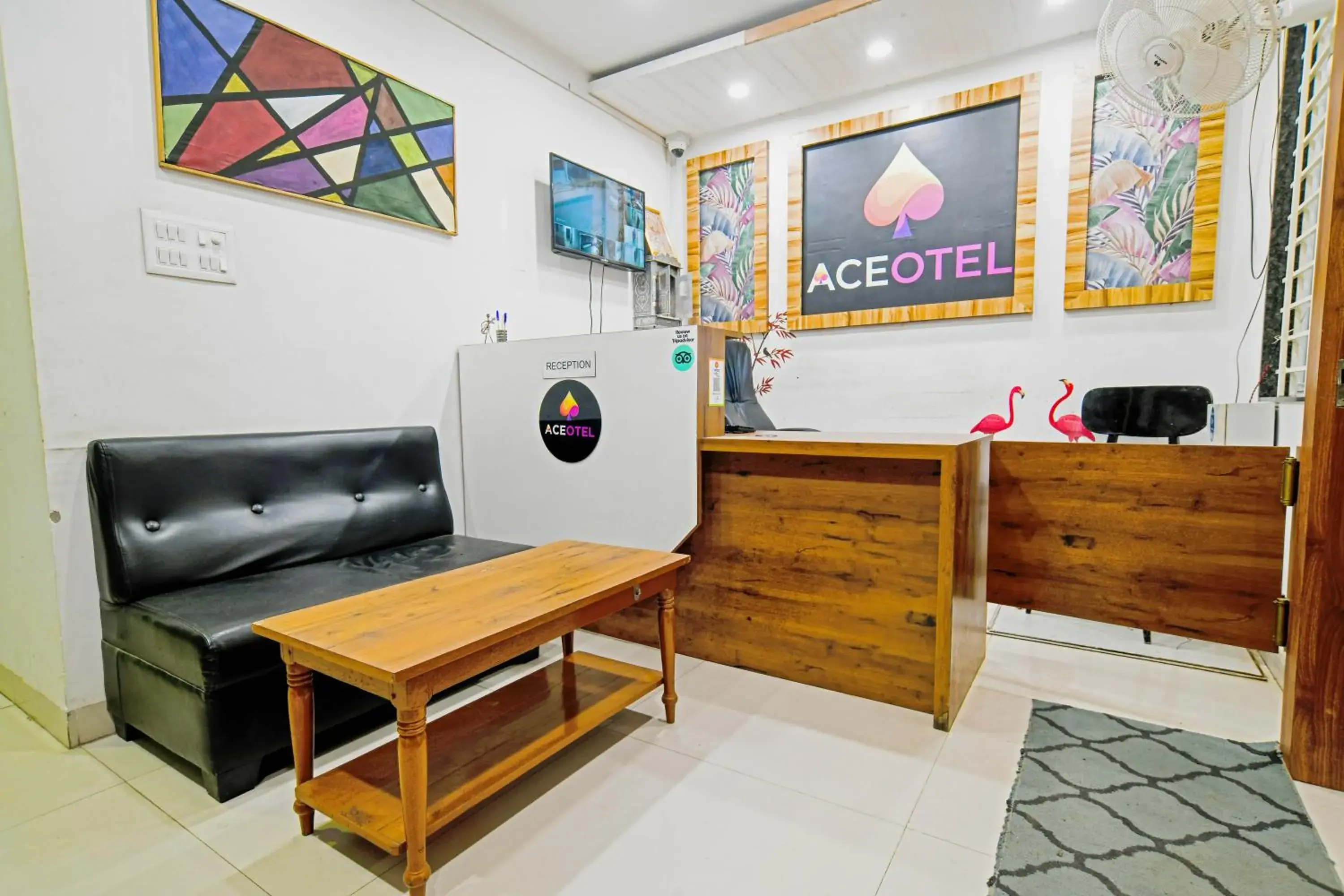 Lobby or reception in Aceotel Inn Flamingo Lobby or reception in Aceotel Inn Flamingo