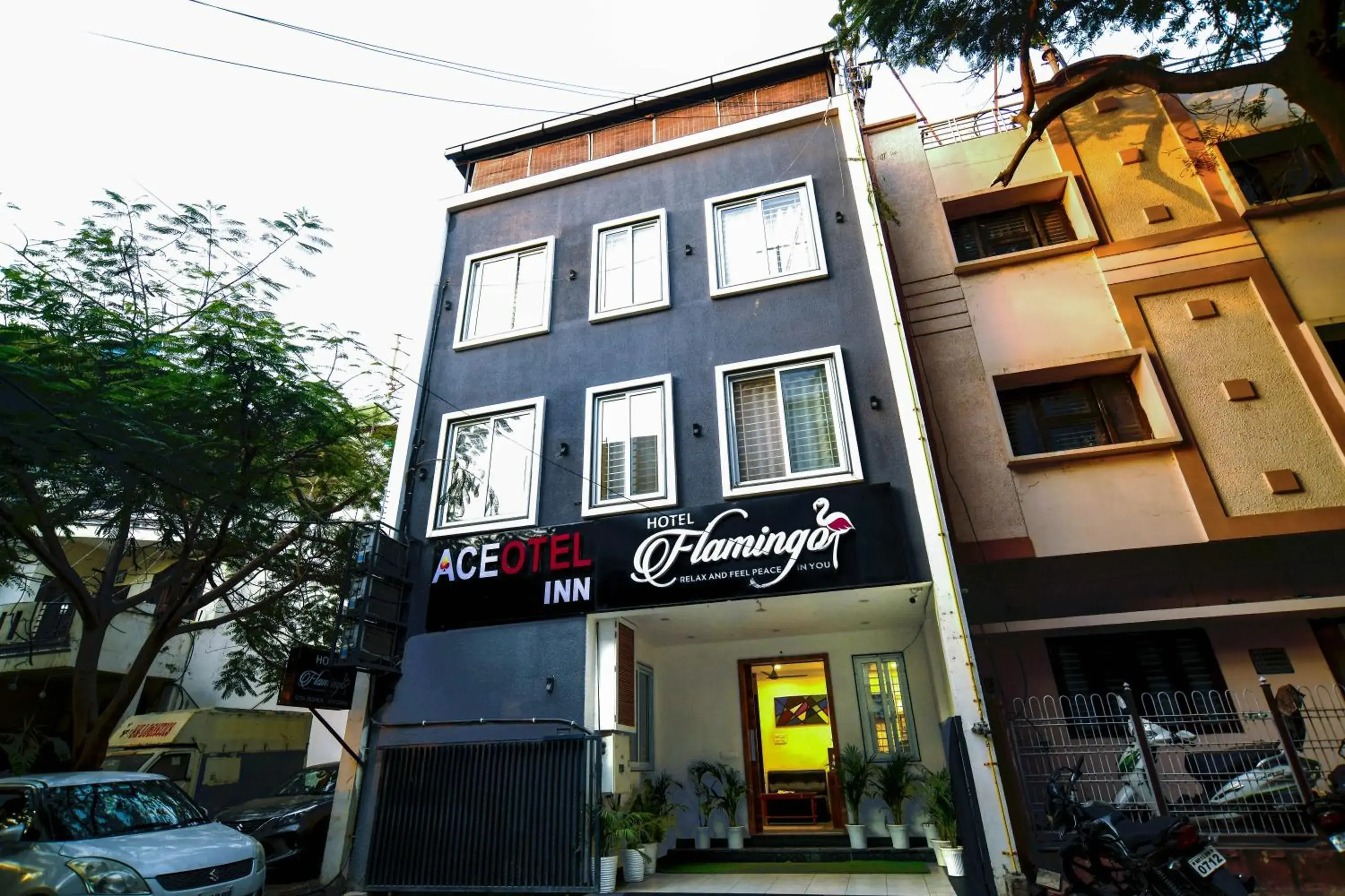 Property building in Aceotel Inn Flamingo Property building in Aceotel Inn Flamingo