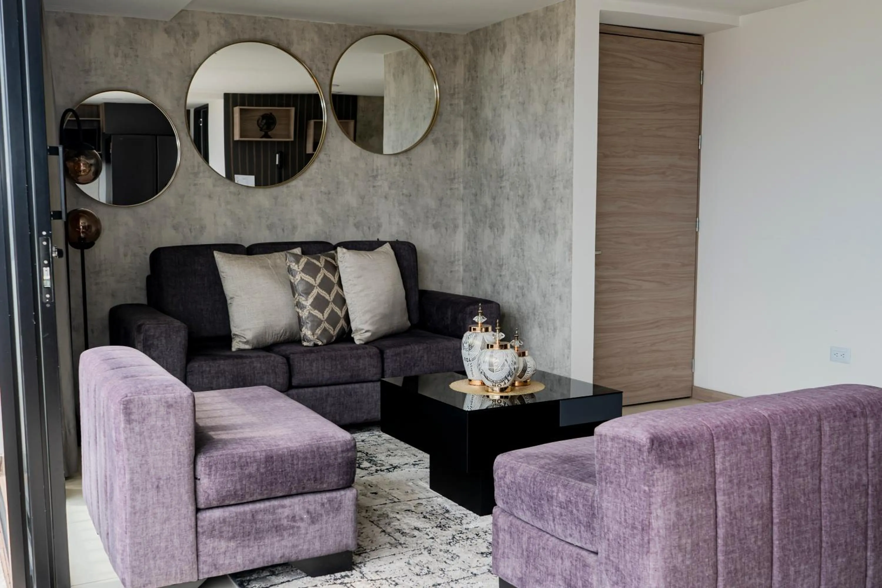 Living room in Apartamentos Gema Lujosos en Laureles