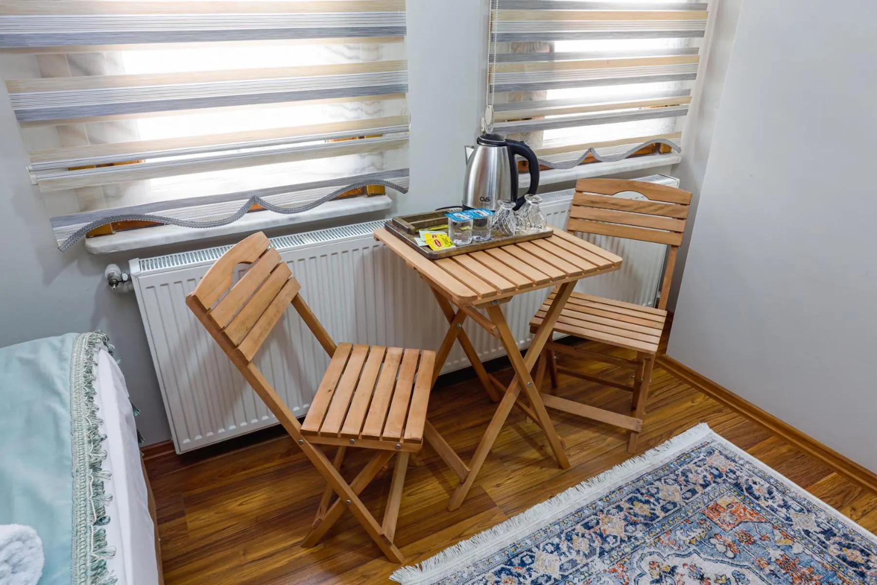 Seating area in Fidelya Boutique Hotel