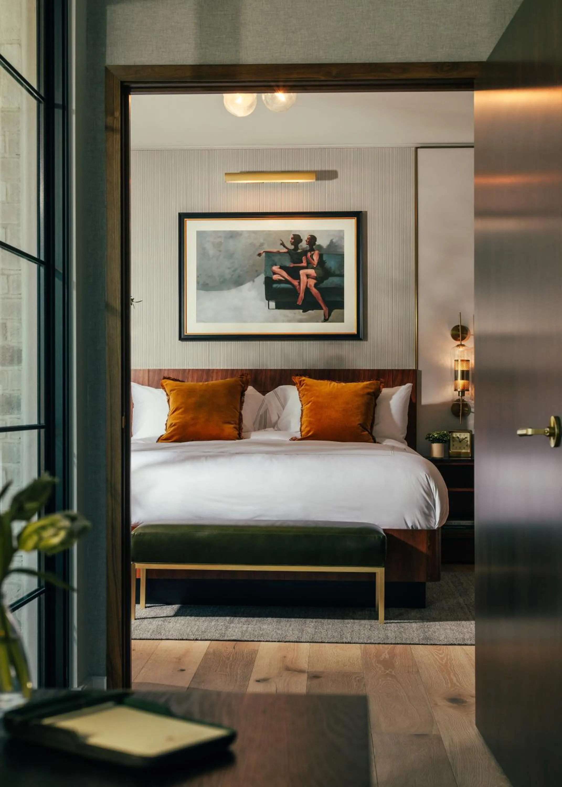 Bed in The Global Ambassador