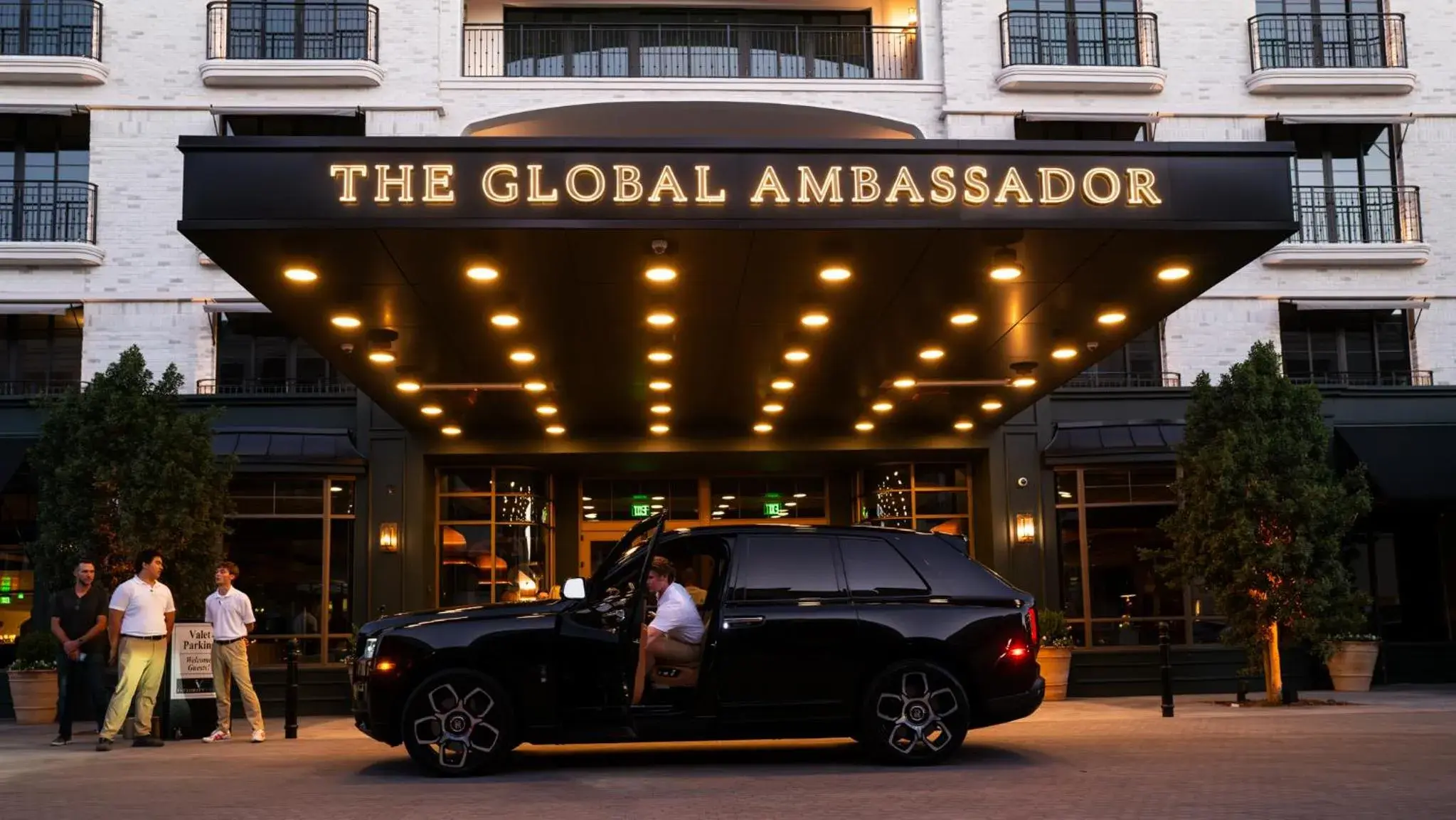 Facade/entrance in The Global Ambassador Facade/entrance in The Global Ambassador
