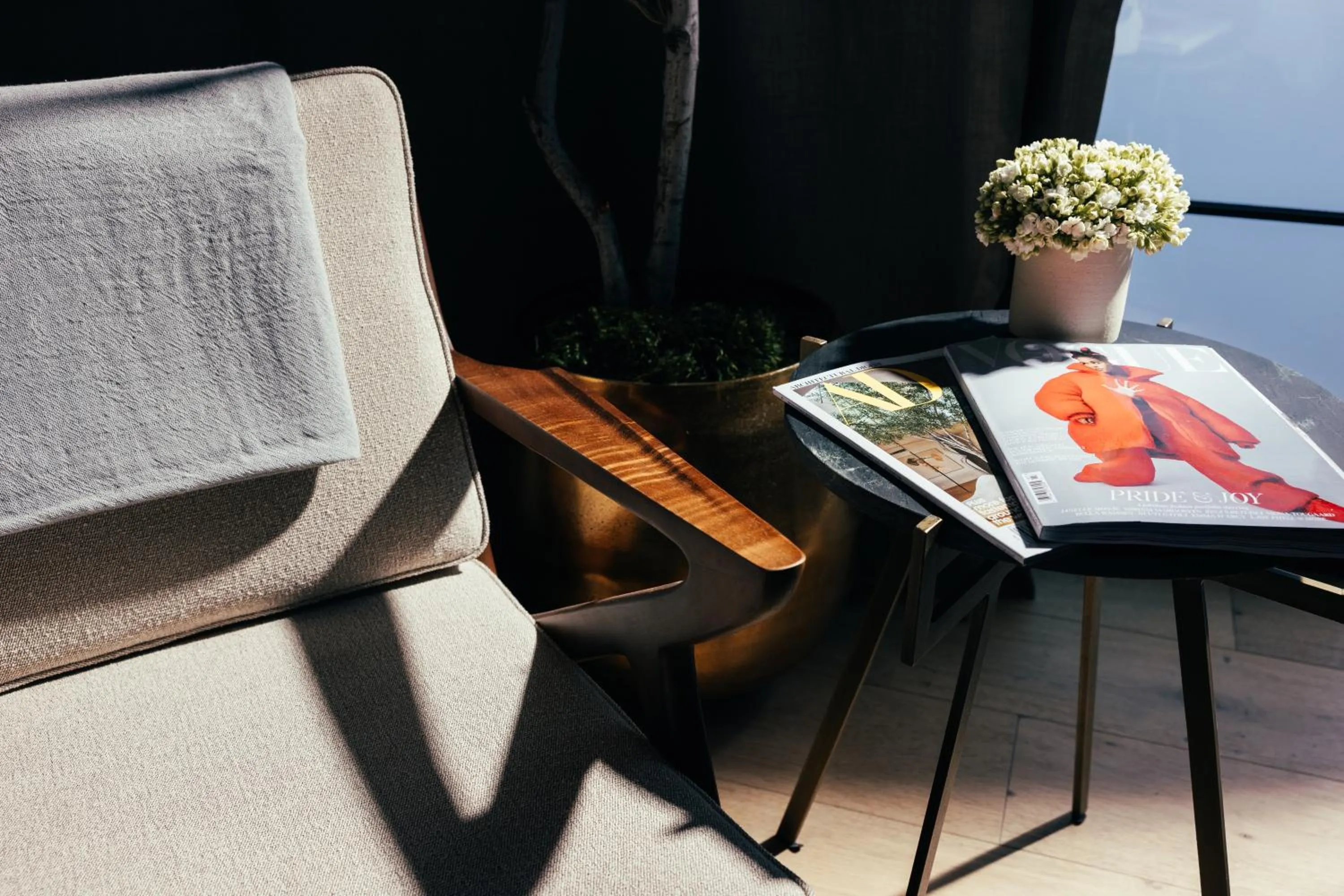 Seating area in The Global Ambassador