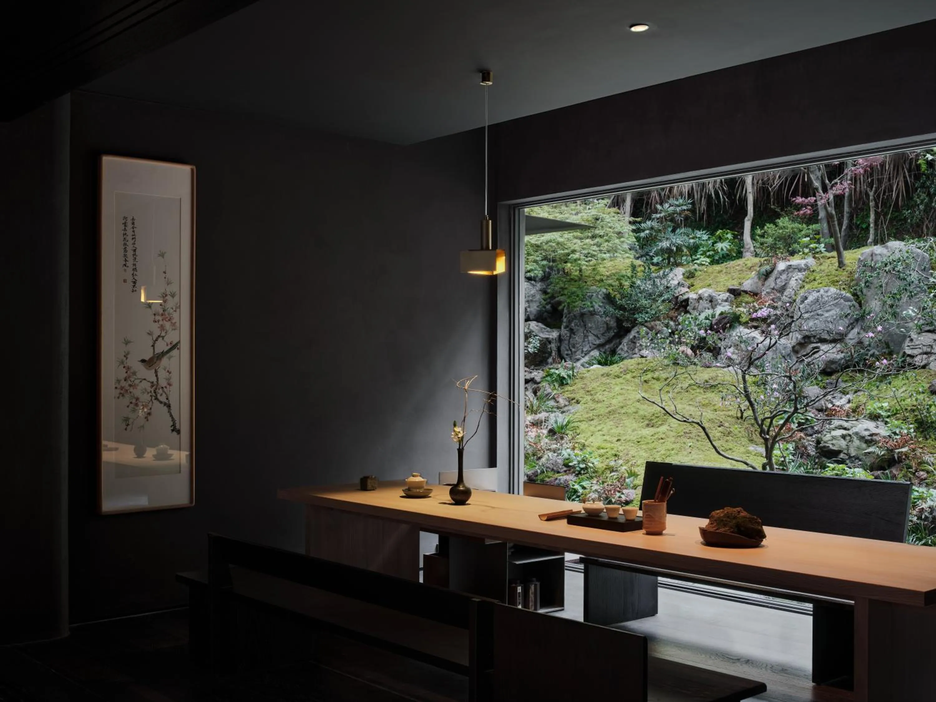 Garden view in Yakamoz Qianchuan Hotel