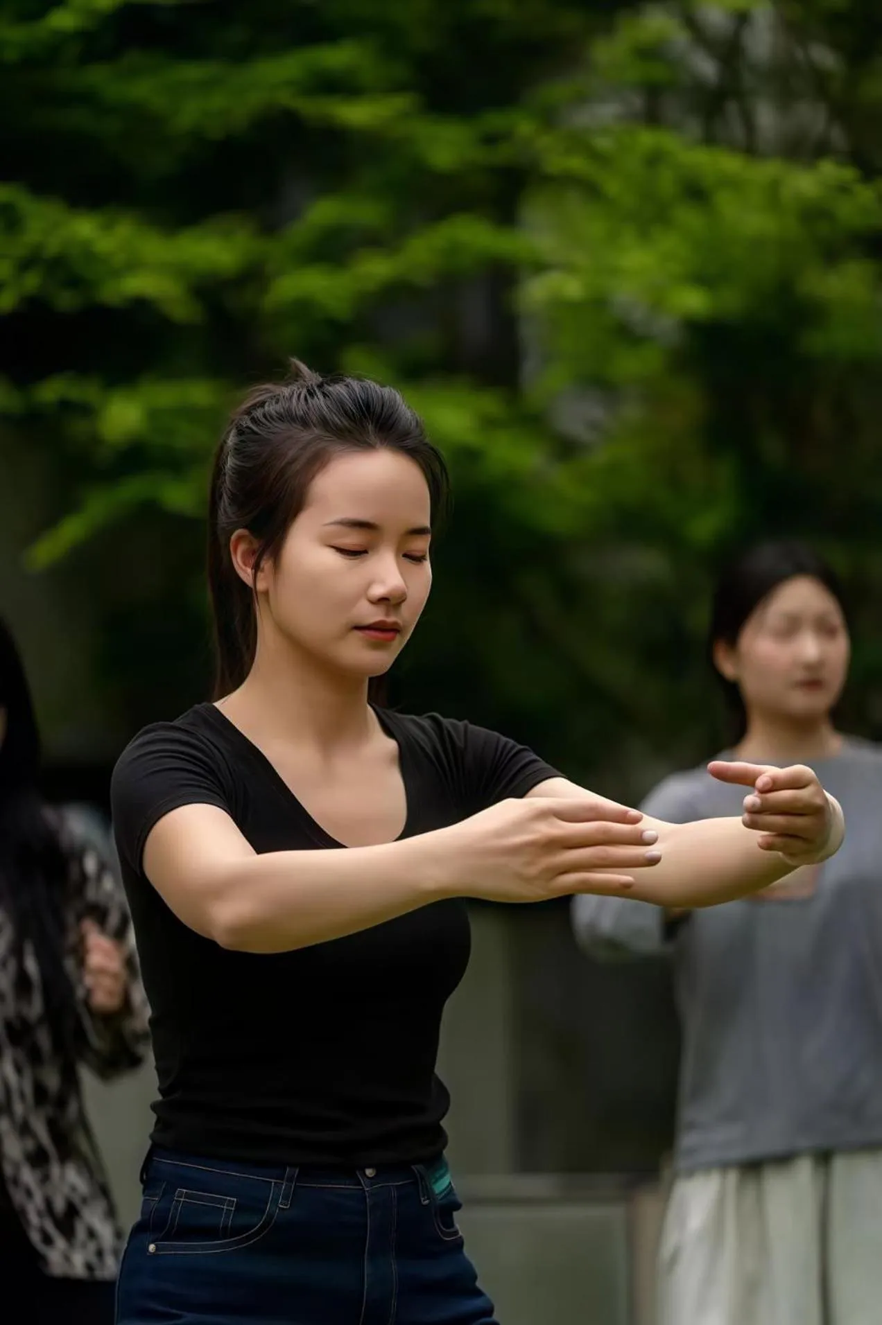 group of guests in Yakamoz Qianchuan Hotel