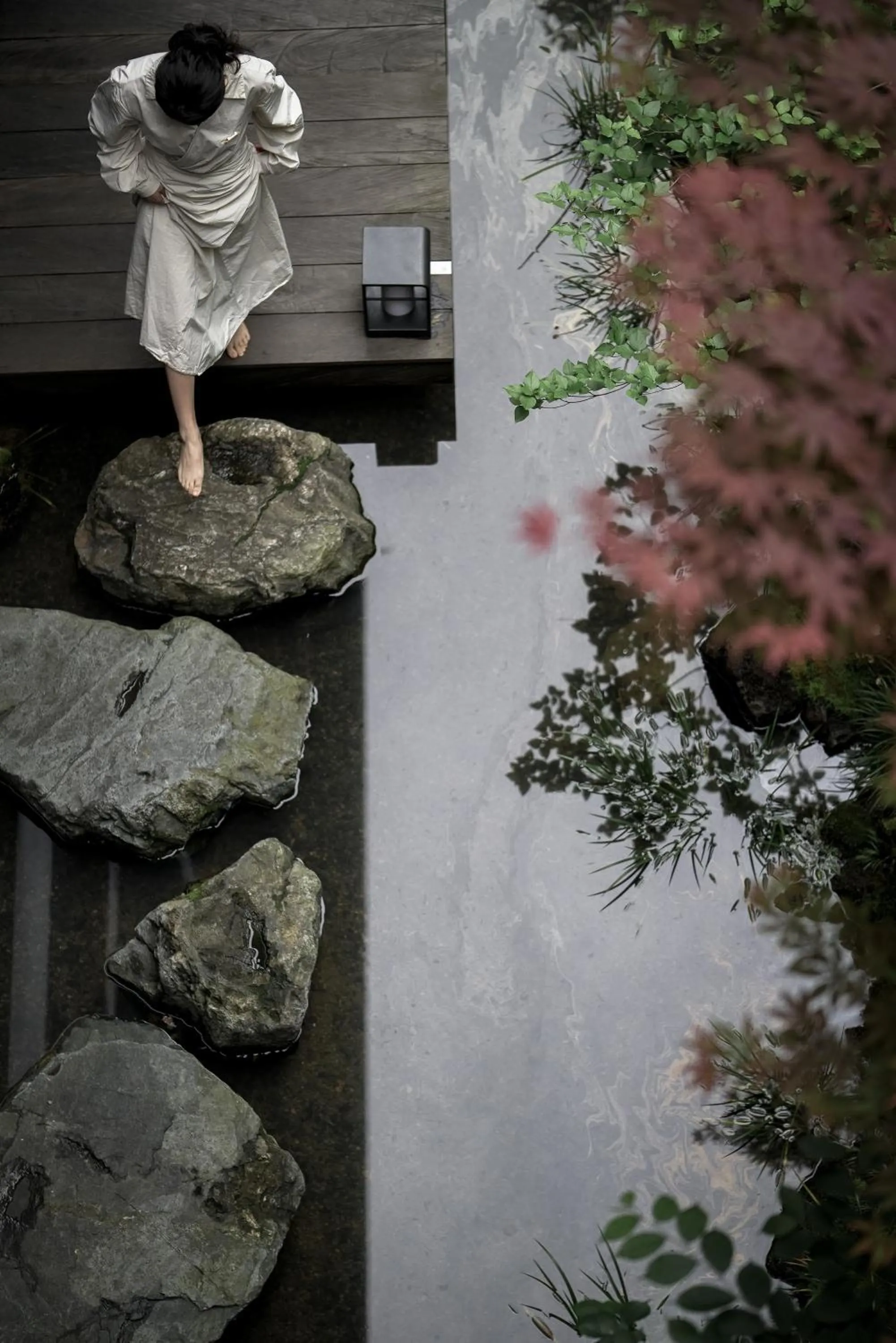Garden view in Yakamoz Qianchuan Hotel
