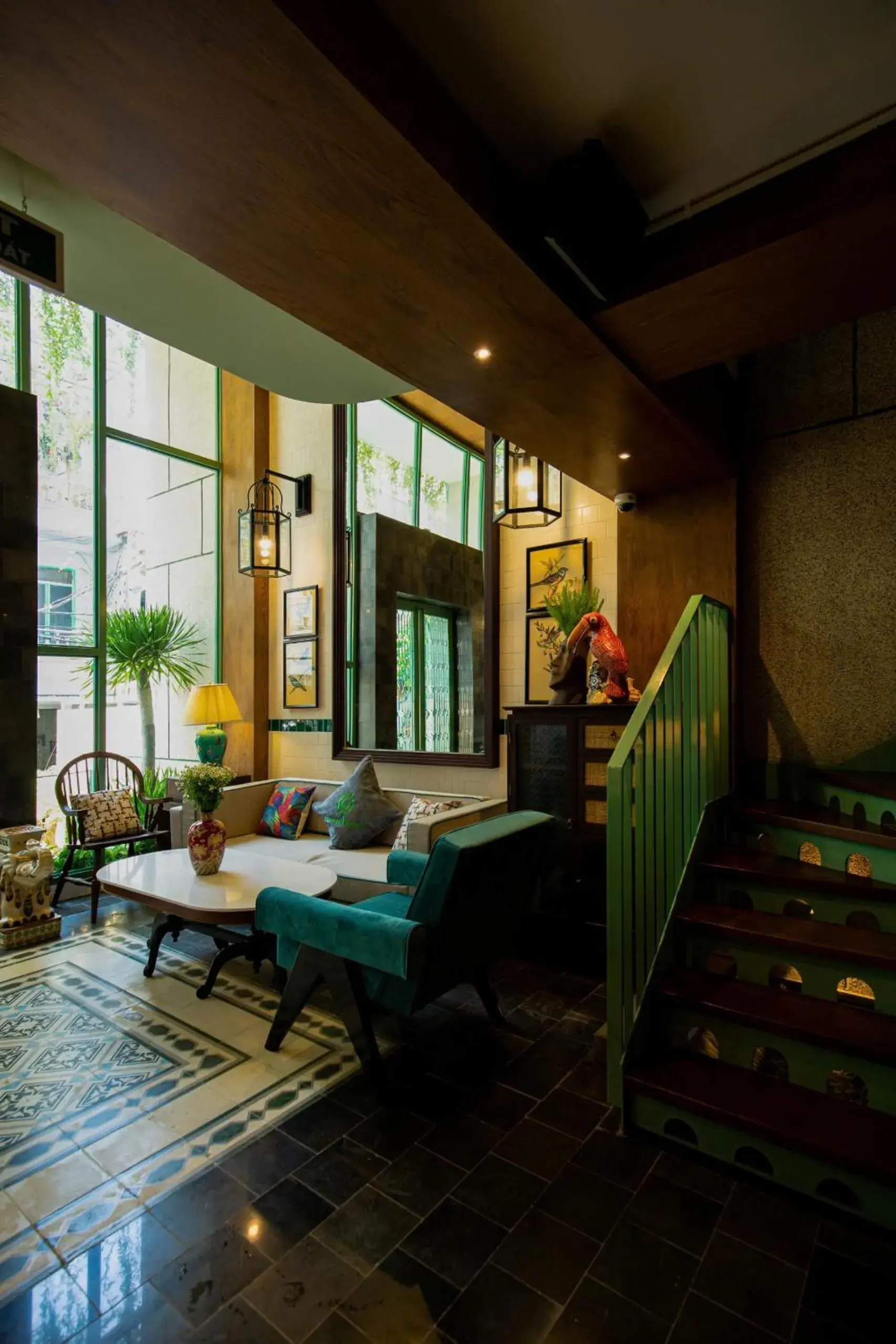 Lobby or reception in Green Home Nha Trang Lobby or reception in Green Home Nha Trang