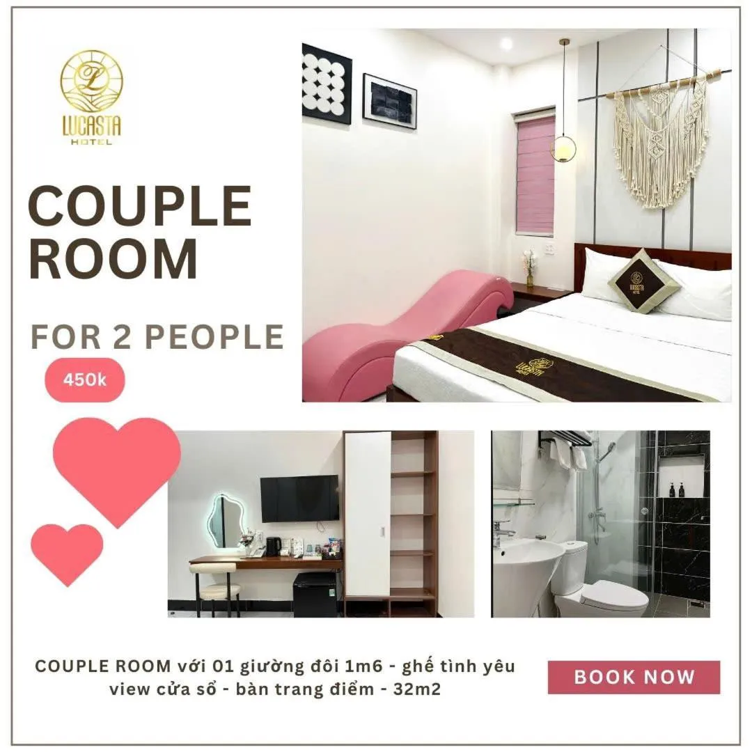 Bed in Lucasta Hotel