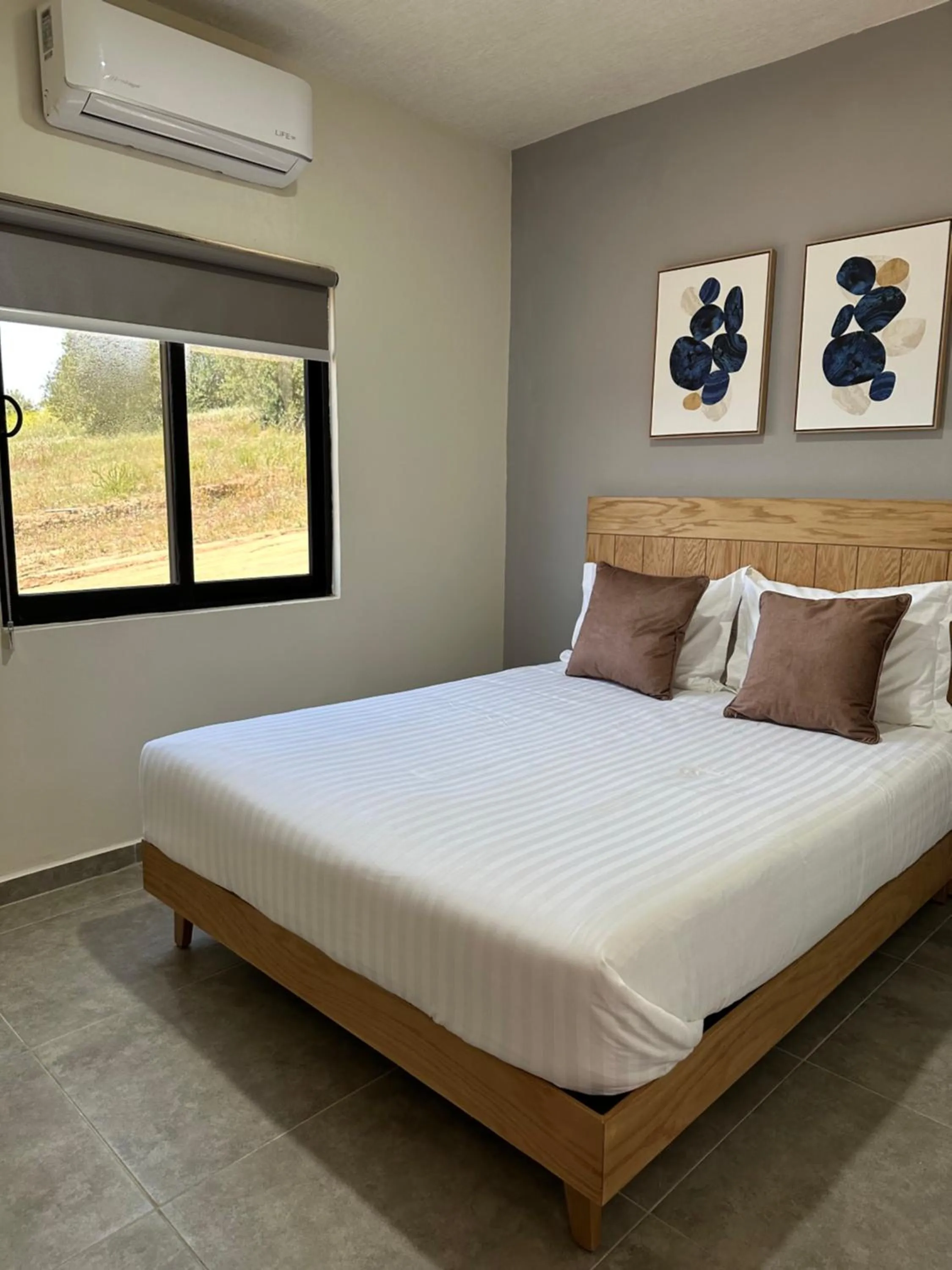 Bed in Villa Sophia Valle de Guadalupe