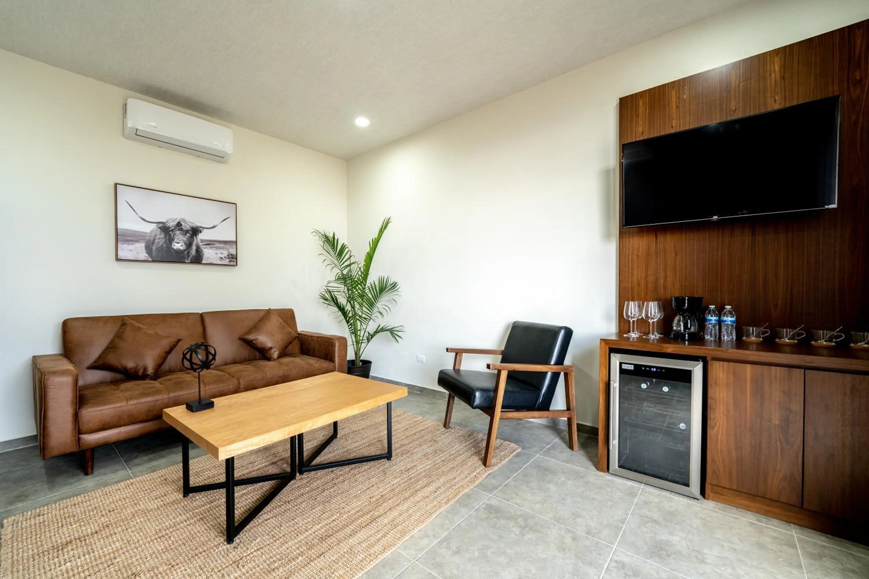 Living room in Villa Sophia Valle de Guadalupe