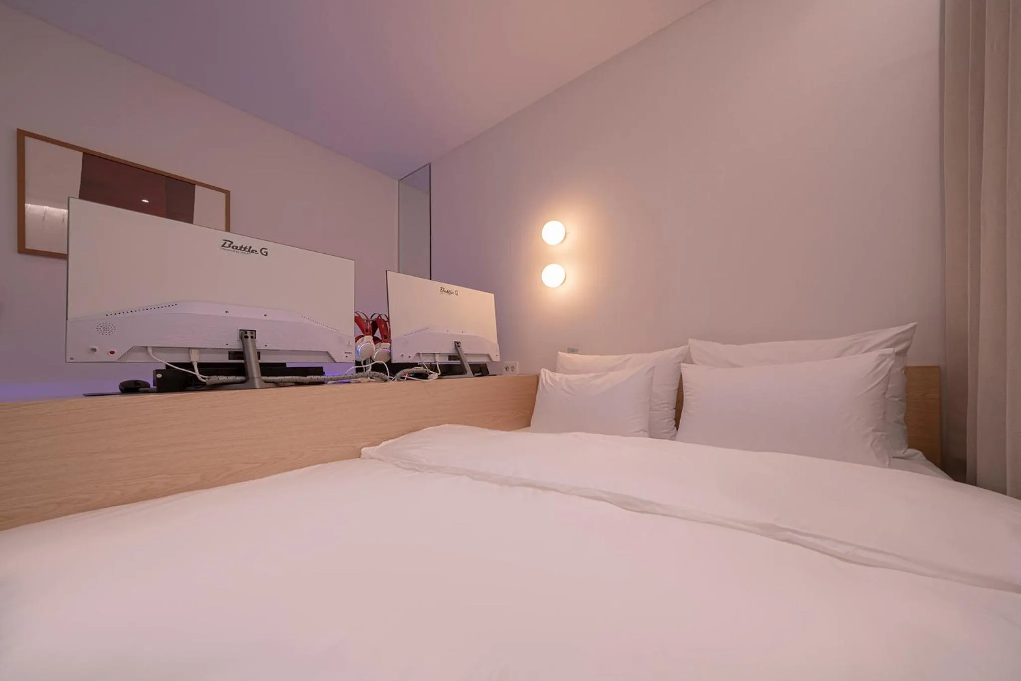 Bed in Aank Hotel Osan