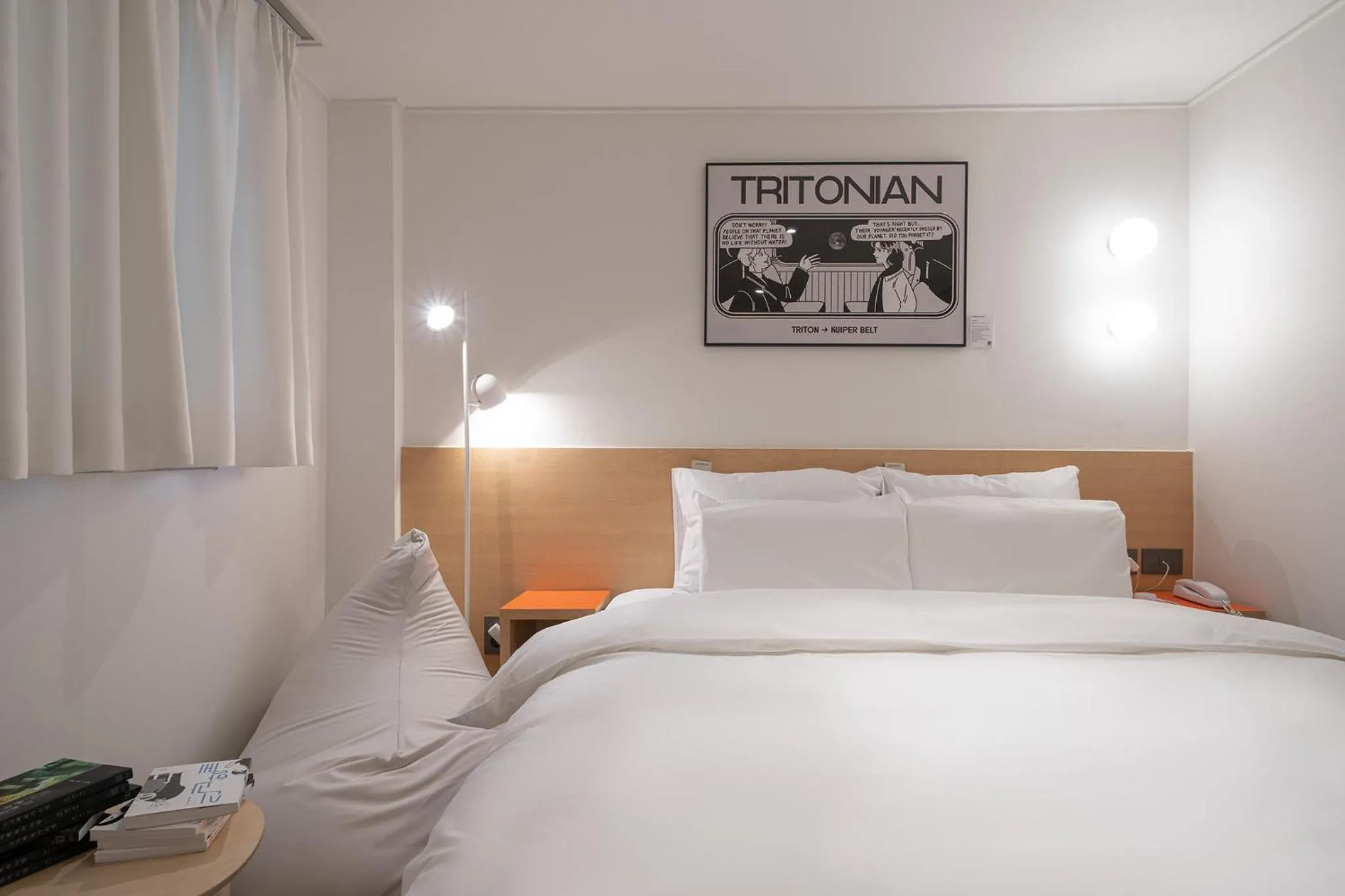 Bed in Anook Hotel Guri