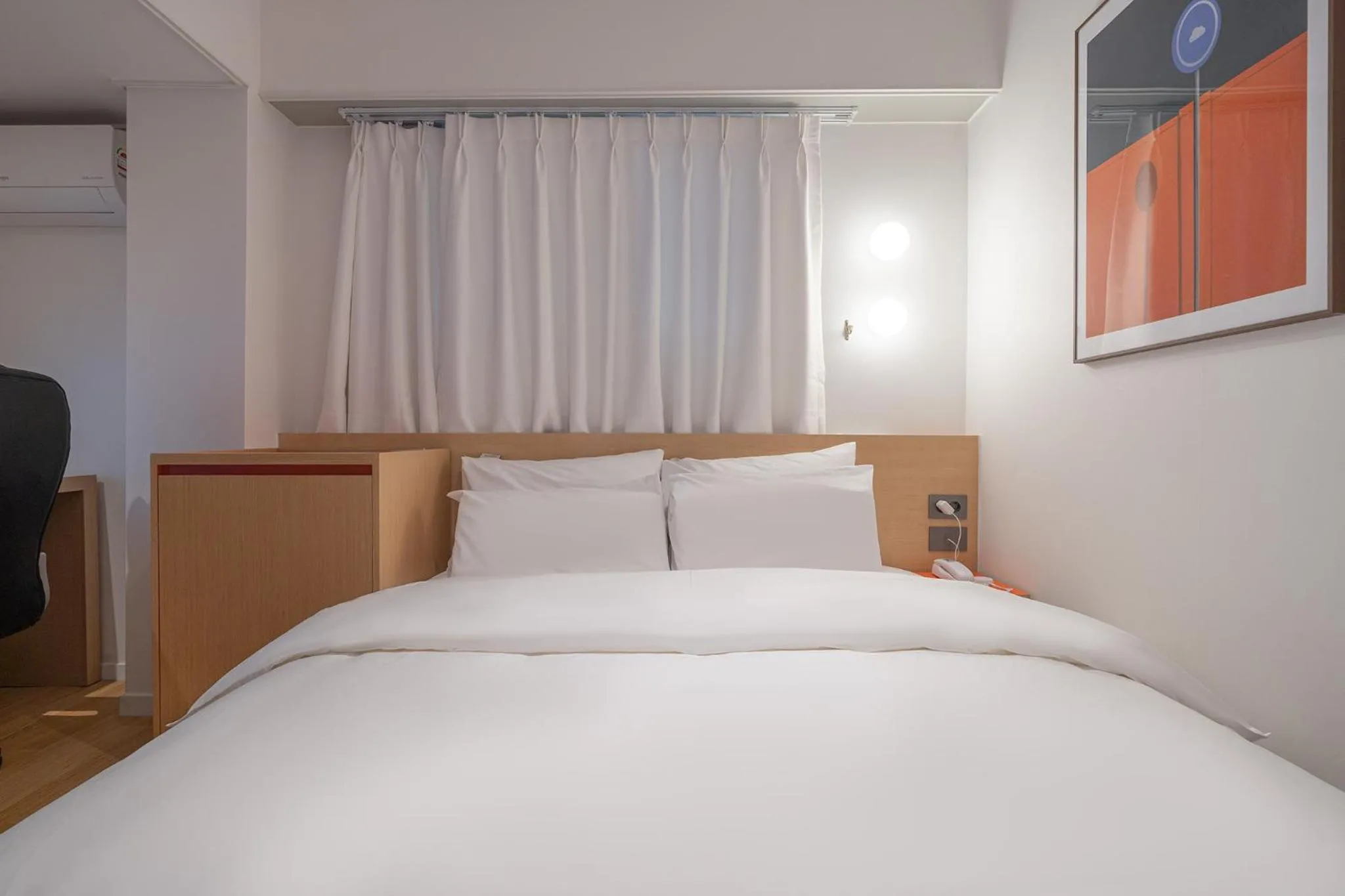 Bed in Anook Hotel Guri