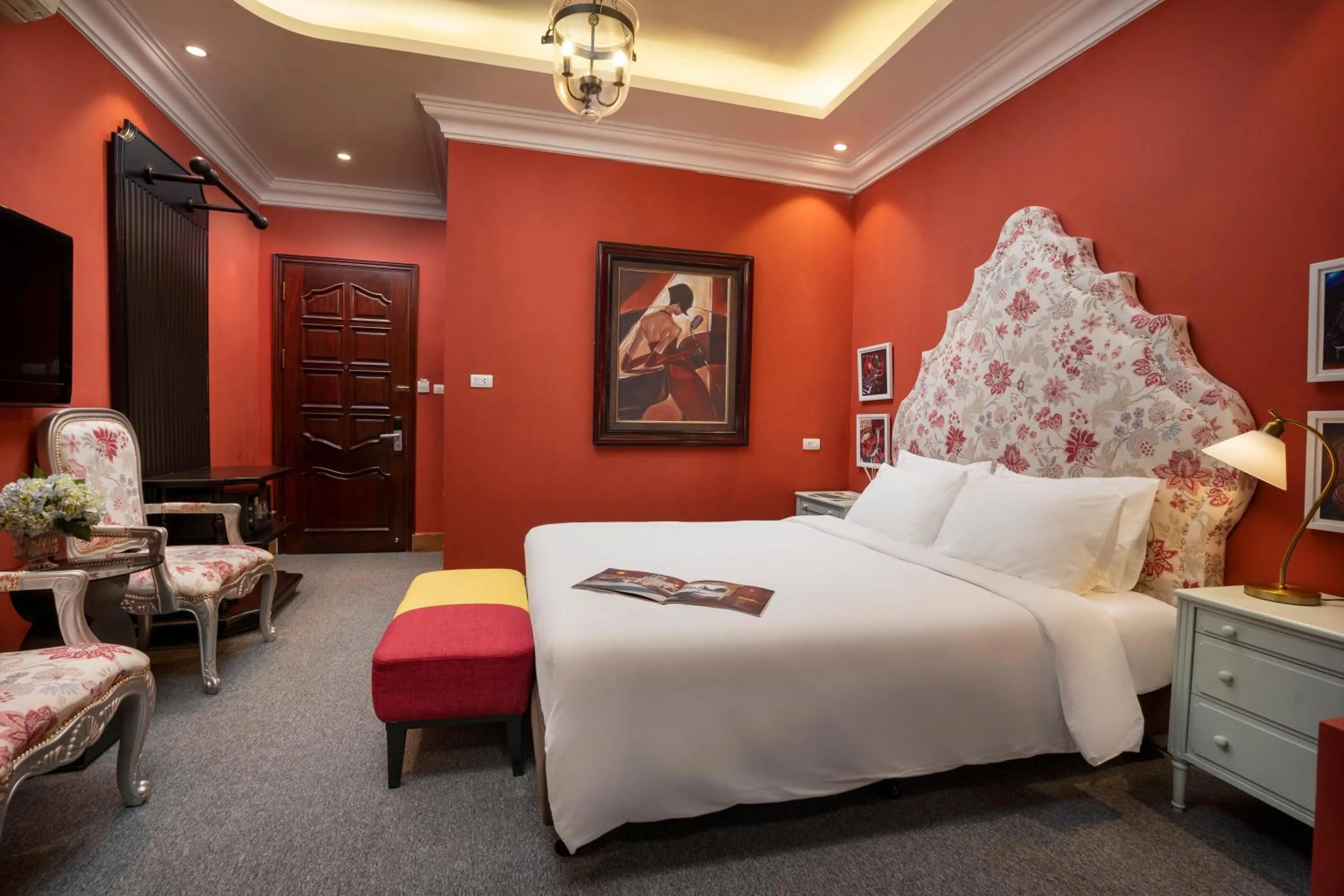 Bed in Hanoi Morning Hotel