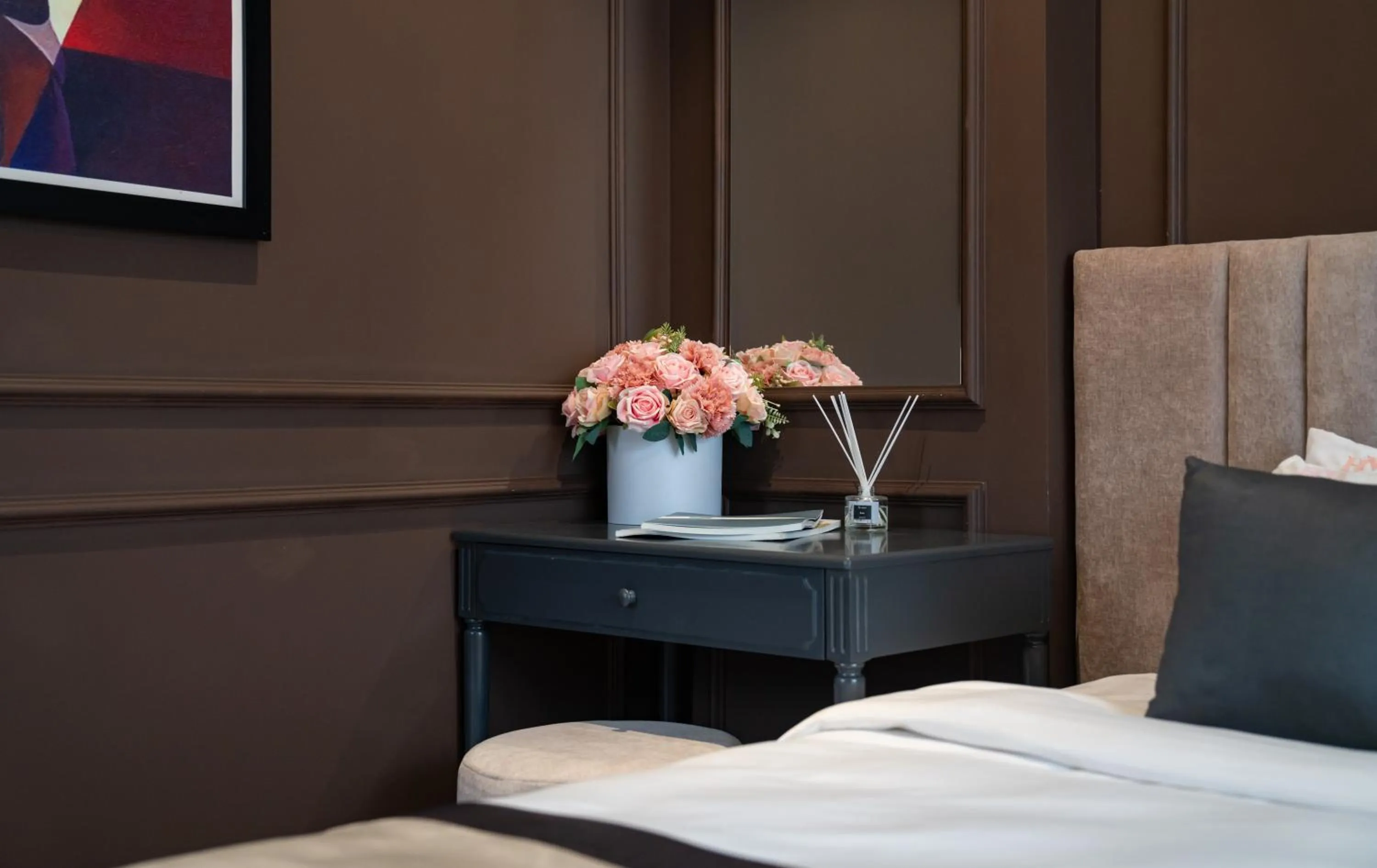 Bed in Hanoi Morning Hotel