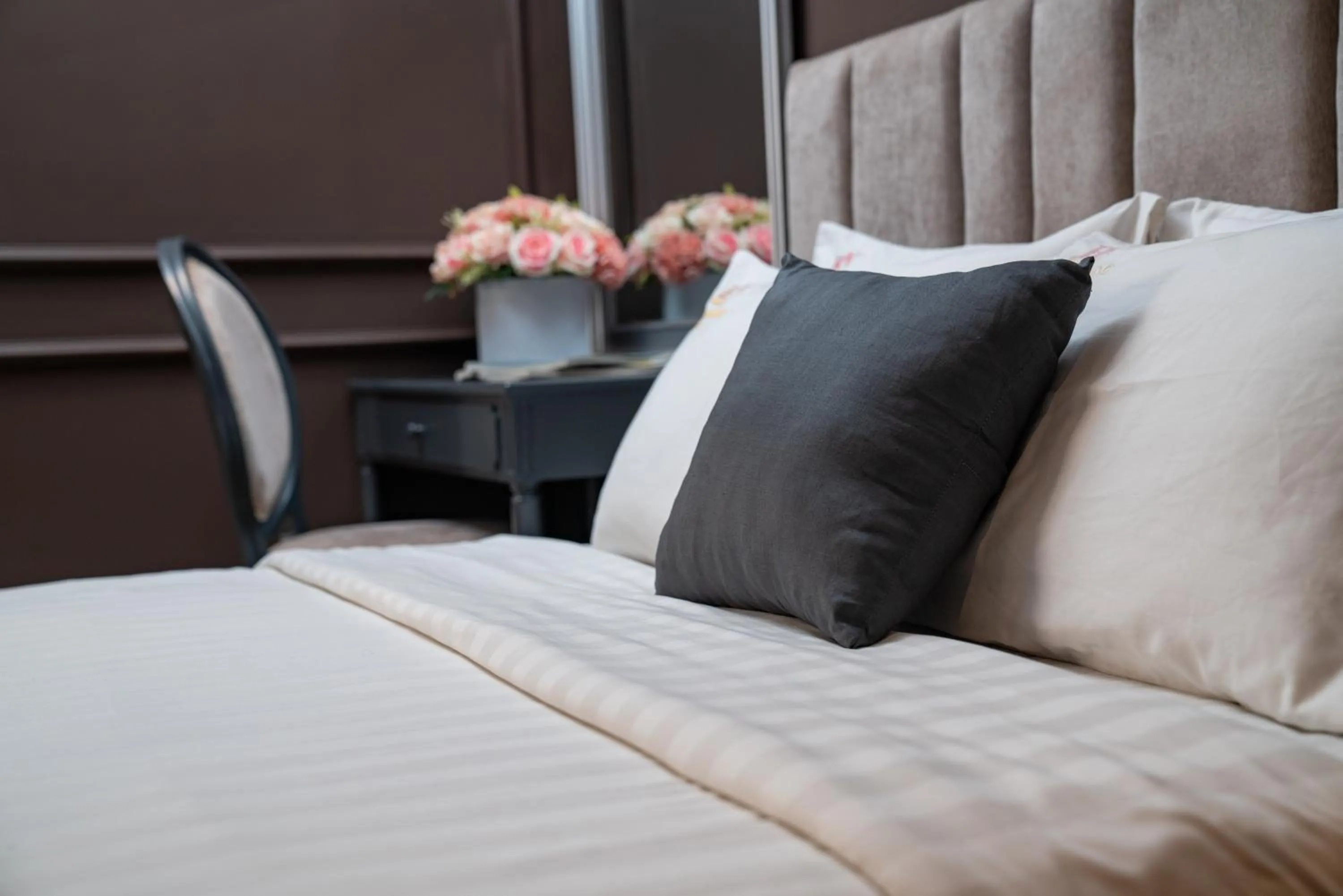 Bed in Hanoi Morning Hotel