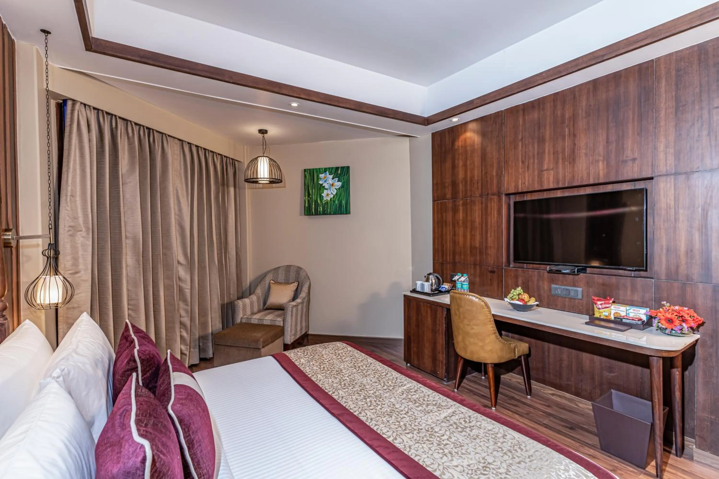 Bedroom, Bed in Fortune Khajjiar - Member ITC Hotels' Group