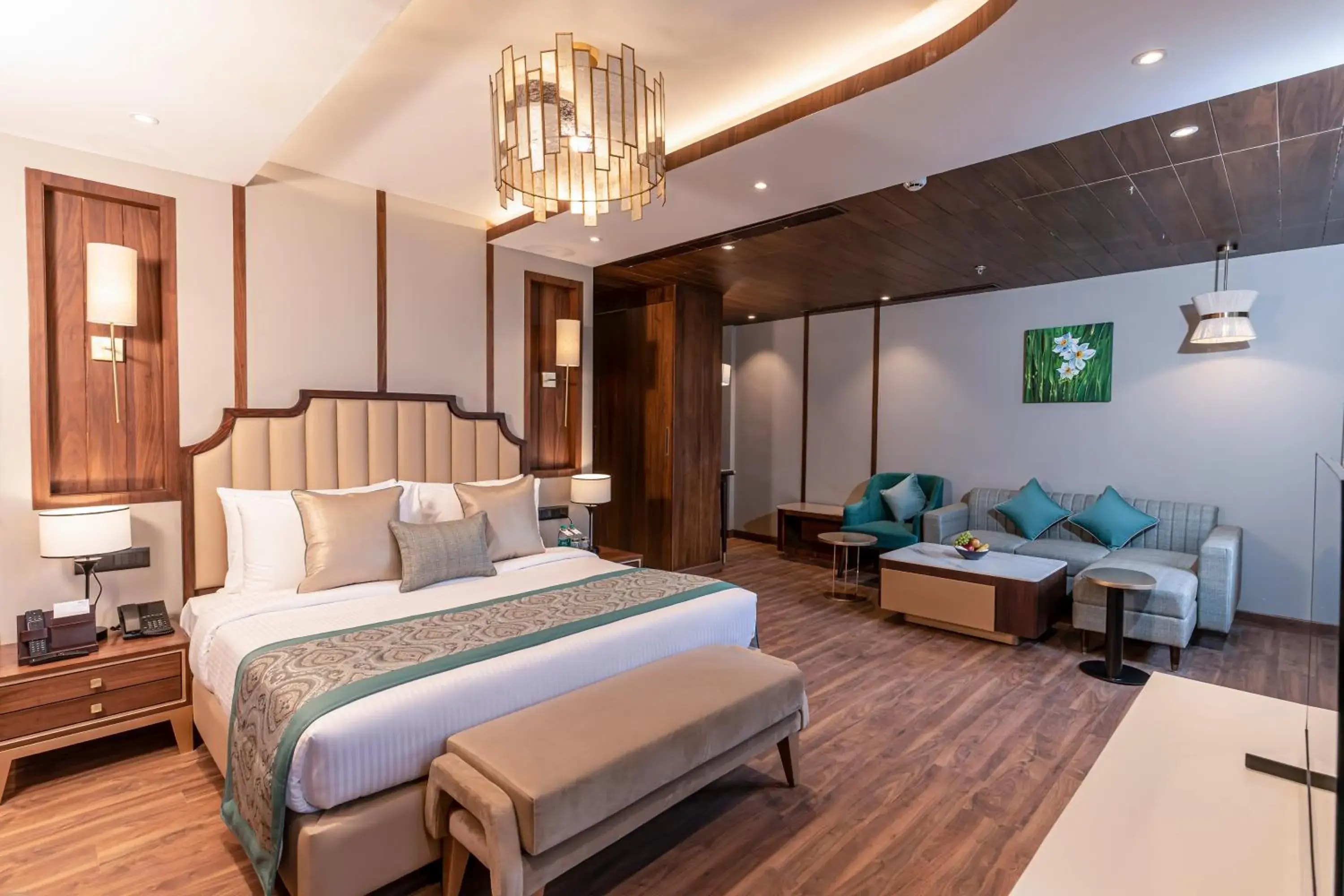 Bedroom, Bed in Fortune Khajjiar - Member ITC Hotels' Group Bedroom, Bed in Fortune Khajjiar - Member ITC Hotels' Group