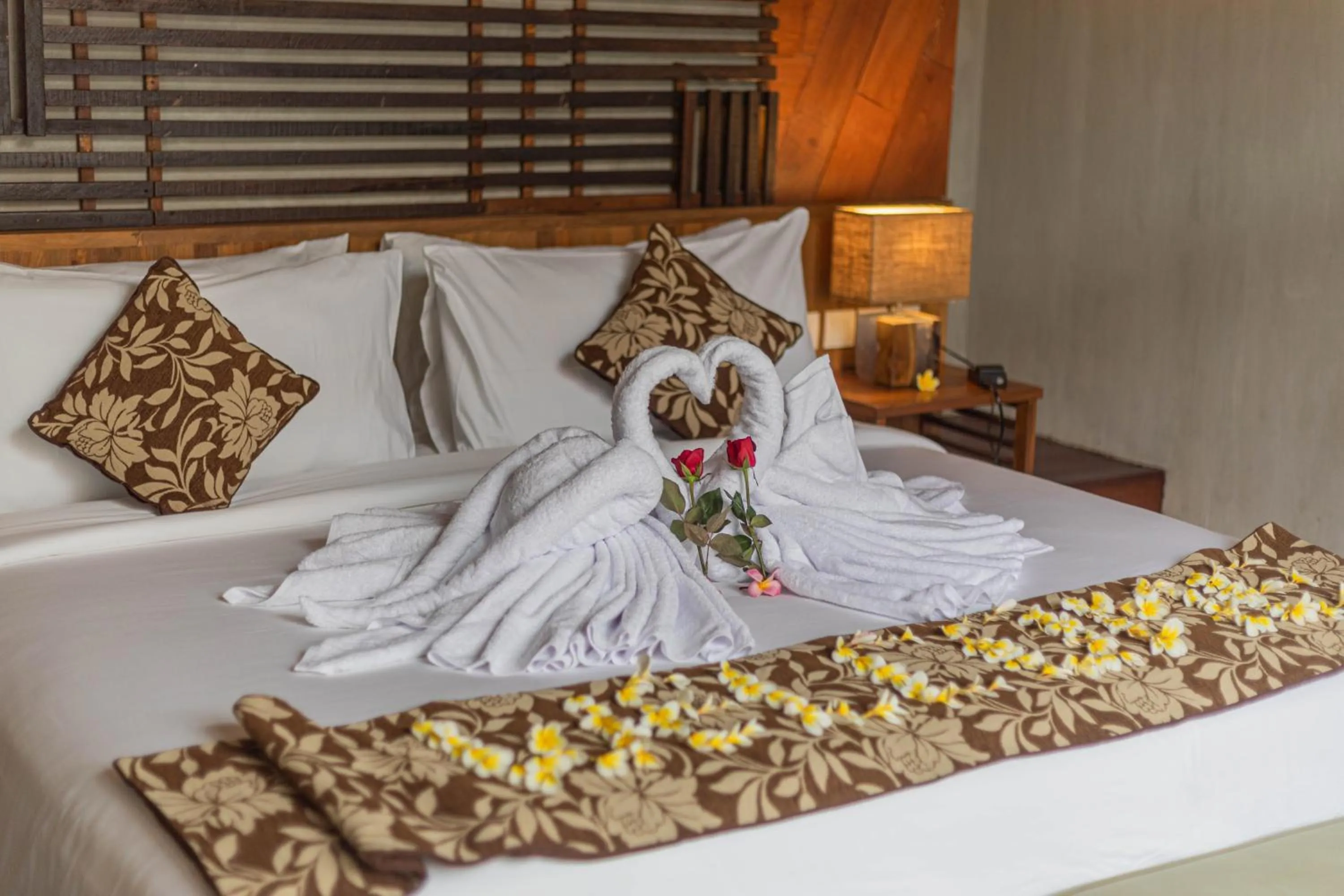 Bed in The Reward Villas Kerobokan