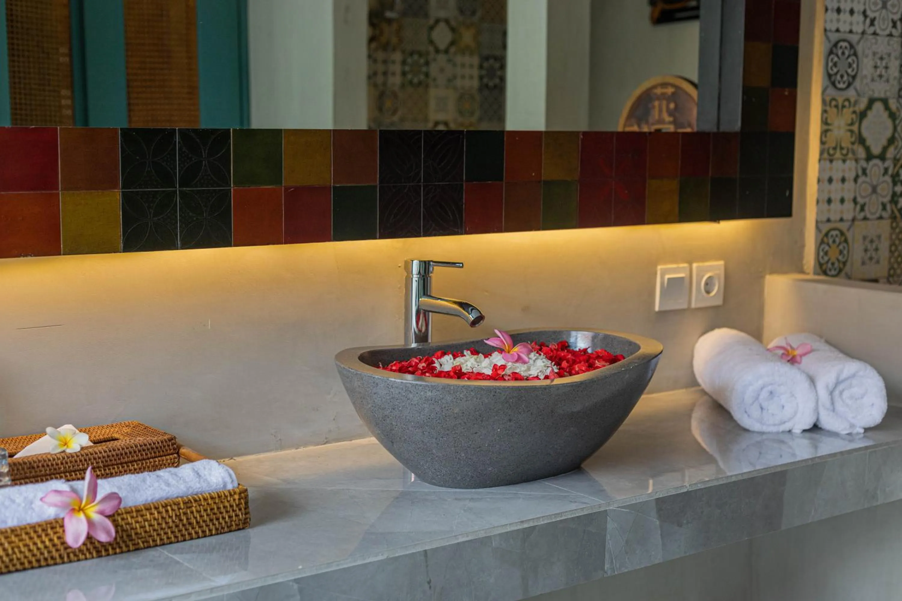 Bathroom in The Reward Villas Kerobokan