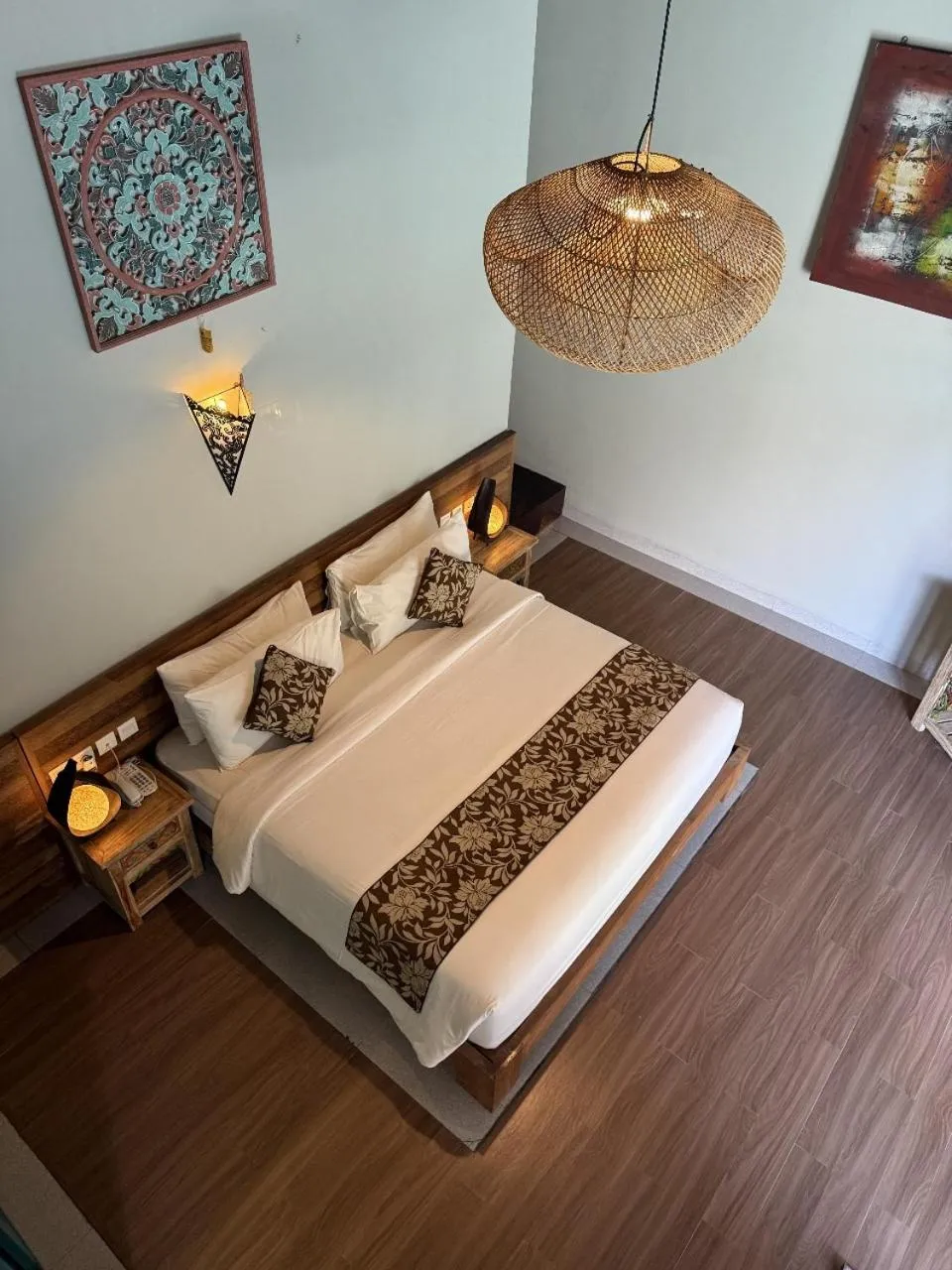 Bed in The Reward Villas Kerobokan