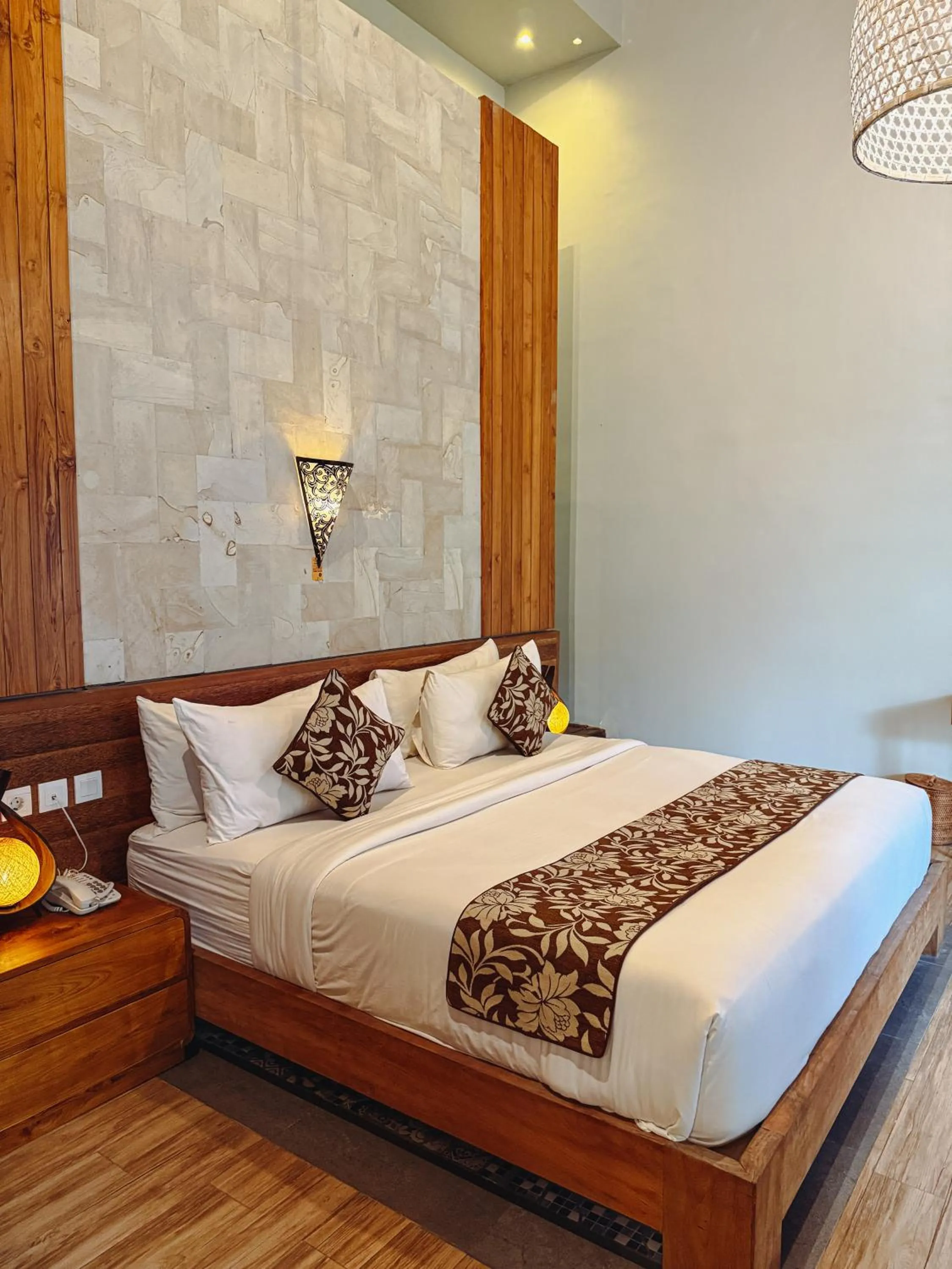 Bed in The Reward Villas Kerobokan