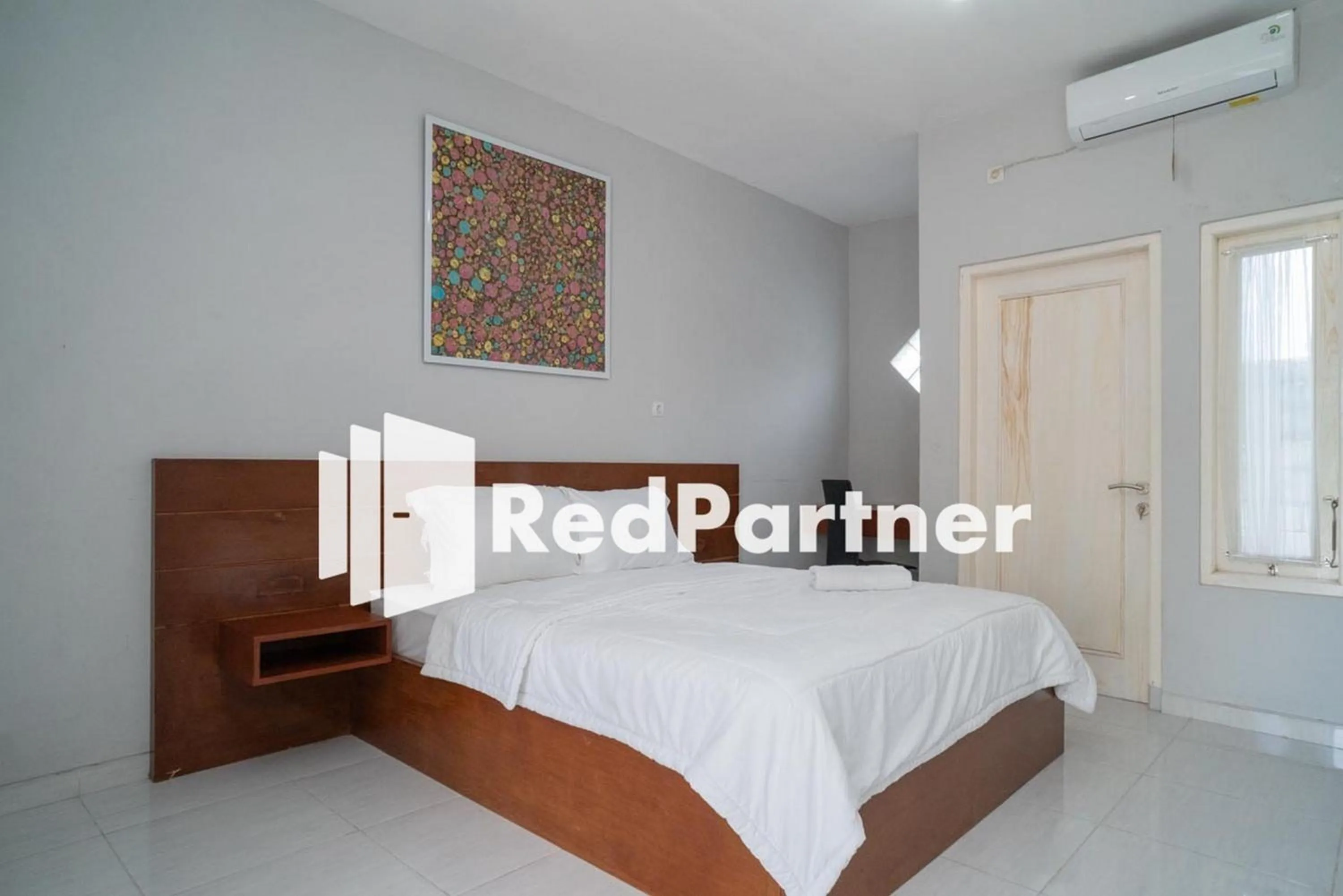 Bedroom, Bed in House Acasia Syariah near Universitas Aisyiah Yogyakarta Mitra RedDoorz