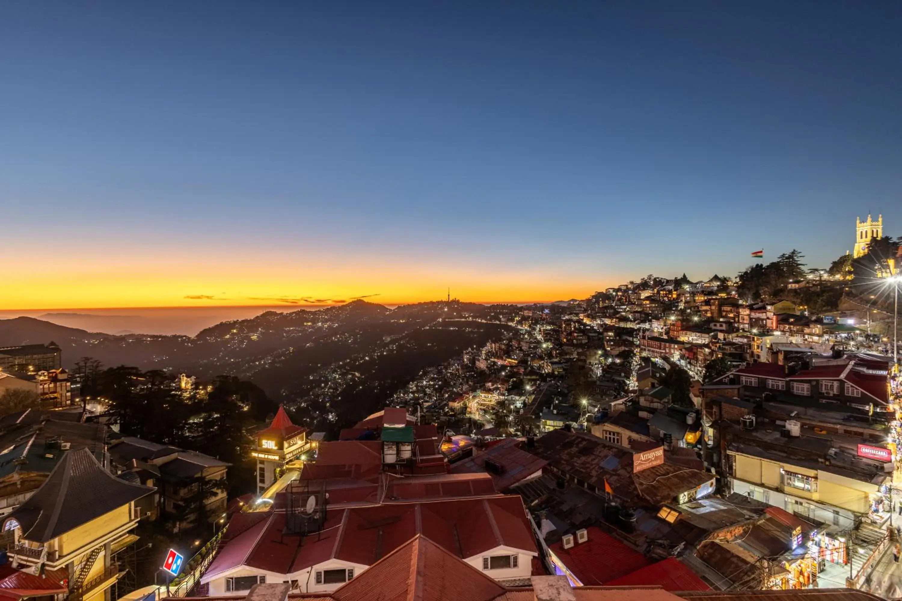City view in Sterling Legacy Shimla City view in Sterling Legacy Shimla