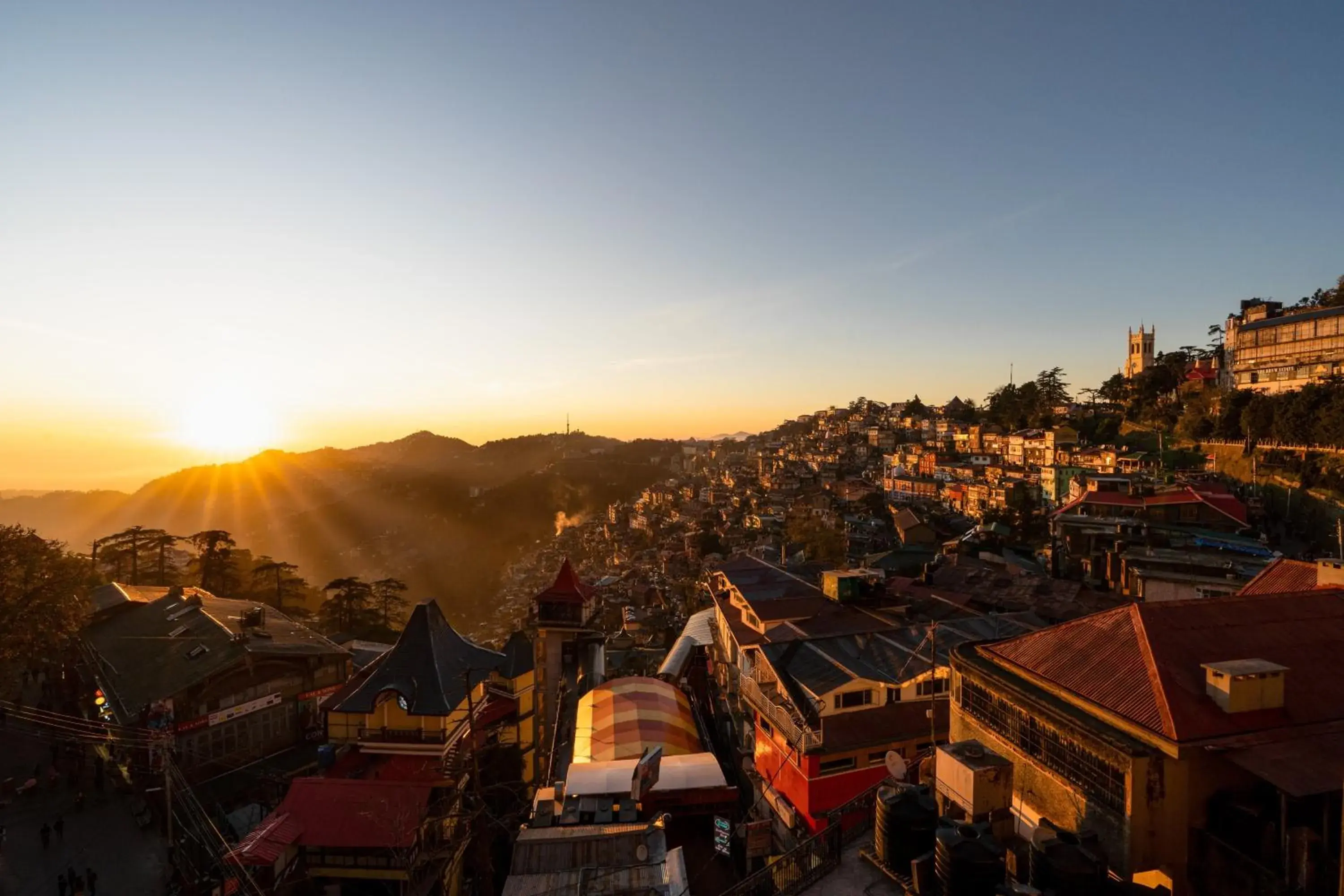 City view in Sterling Legacy Shimla City view in Sterling Legacy Shimla