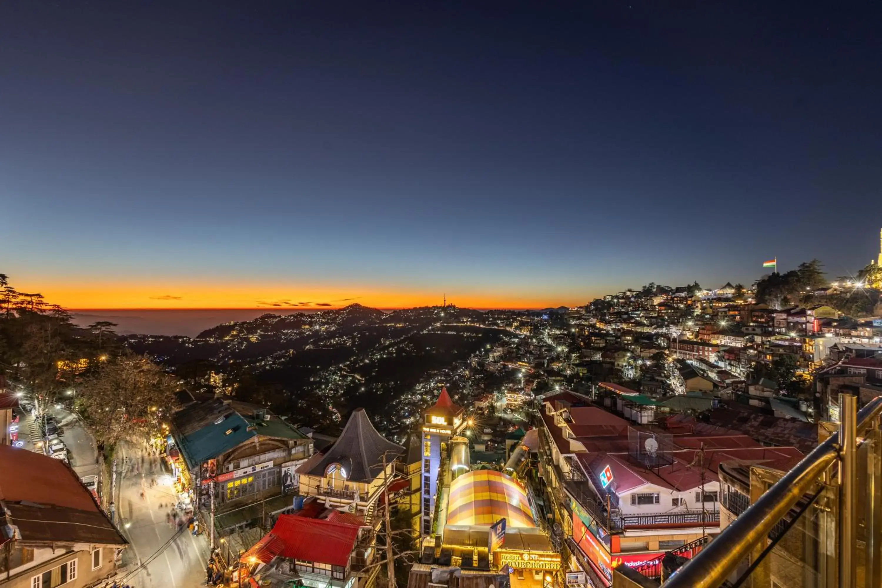 City view in Sterling Legacy Shimla City view in Sterling Legacy Shimla