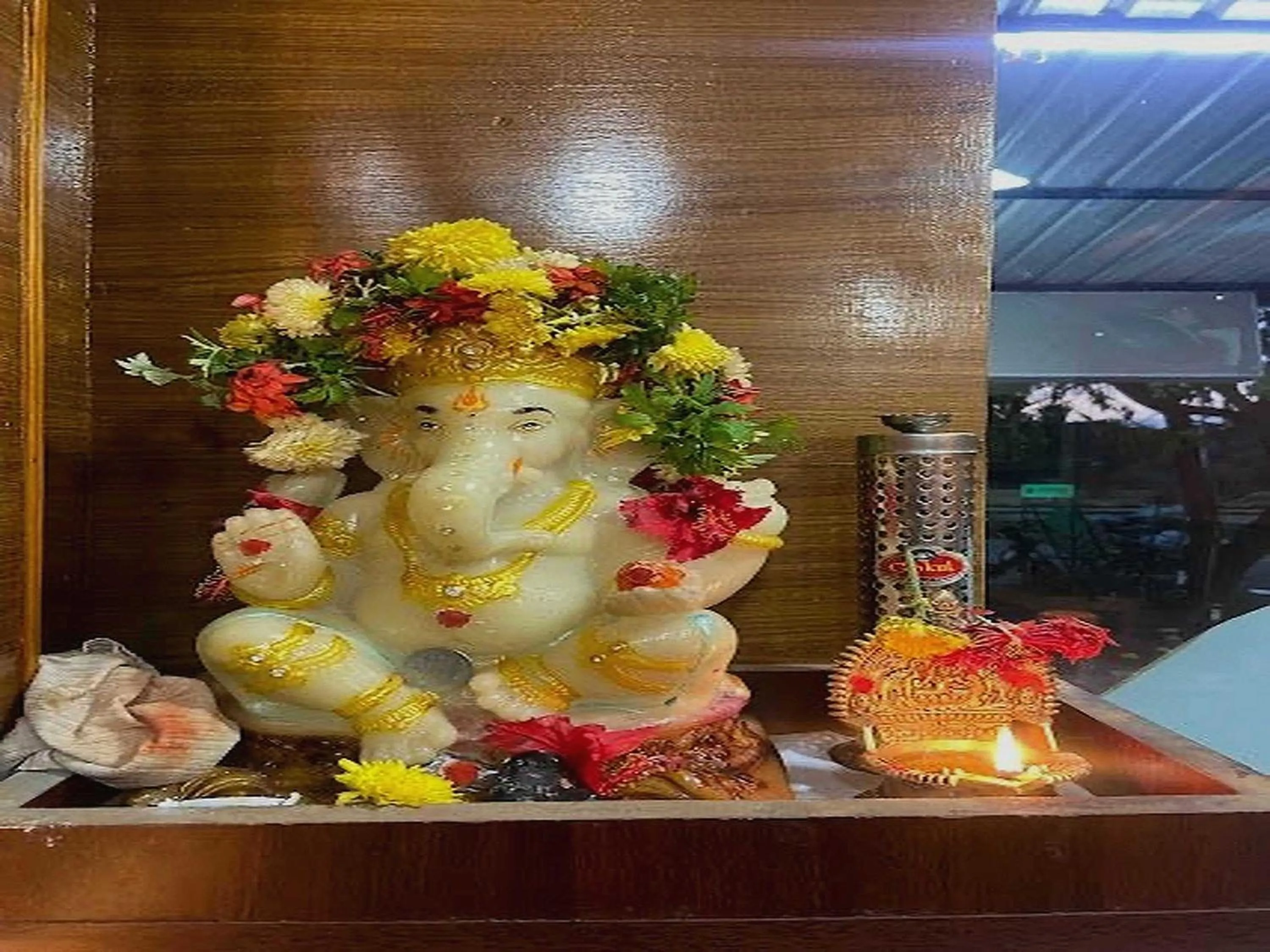 Lobby or reception in Hotel O 81239 Shri Vinayaka Inn Rooms