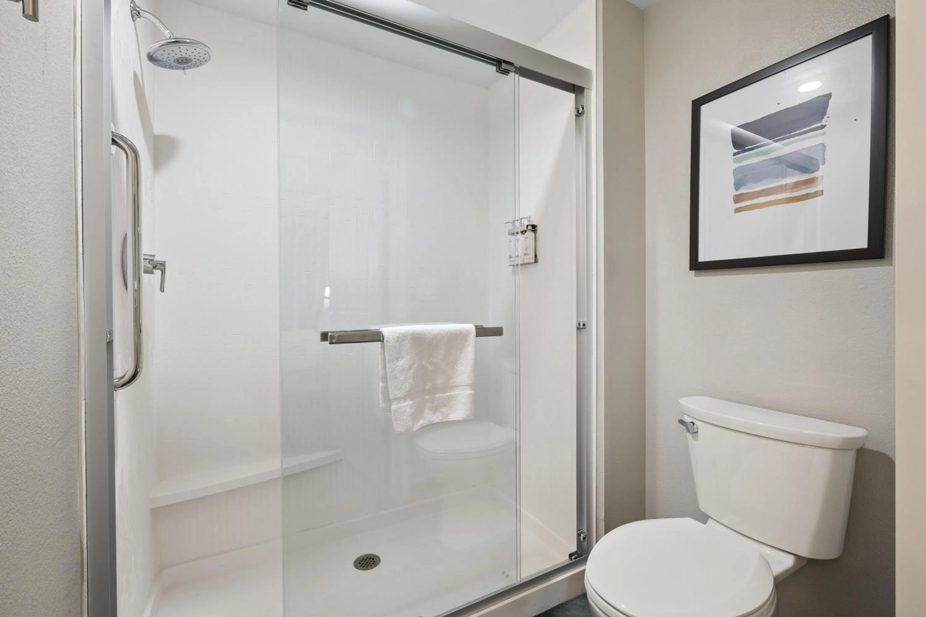 Shower in Staybridge Suites Sacramento Woodland by IHG