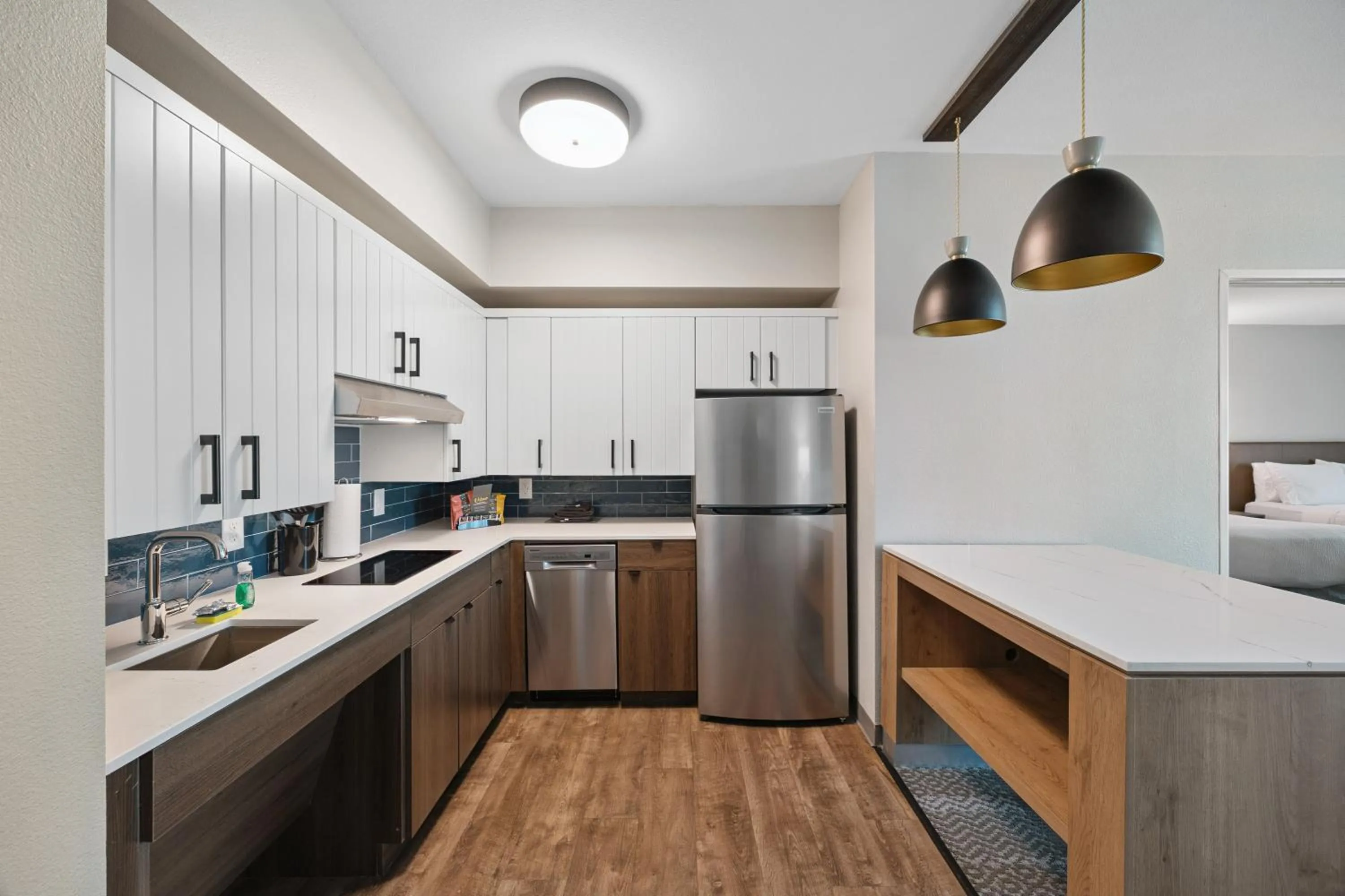 Kitchen or kitchenette in Staybridge Suites Sacramento Woodland by IHG