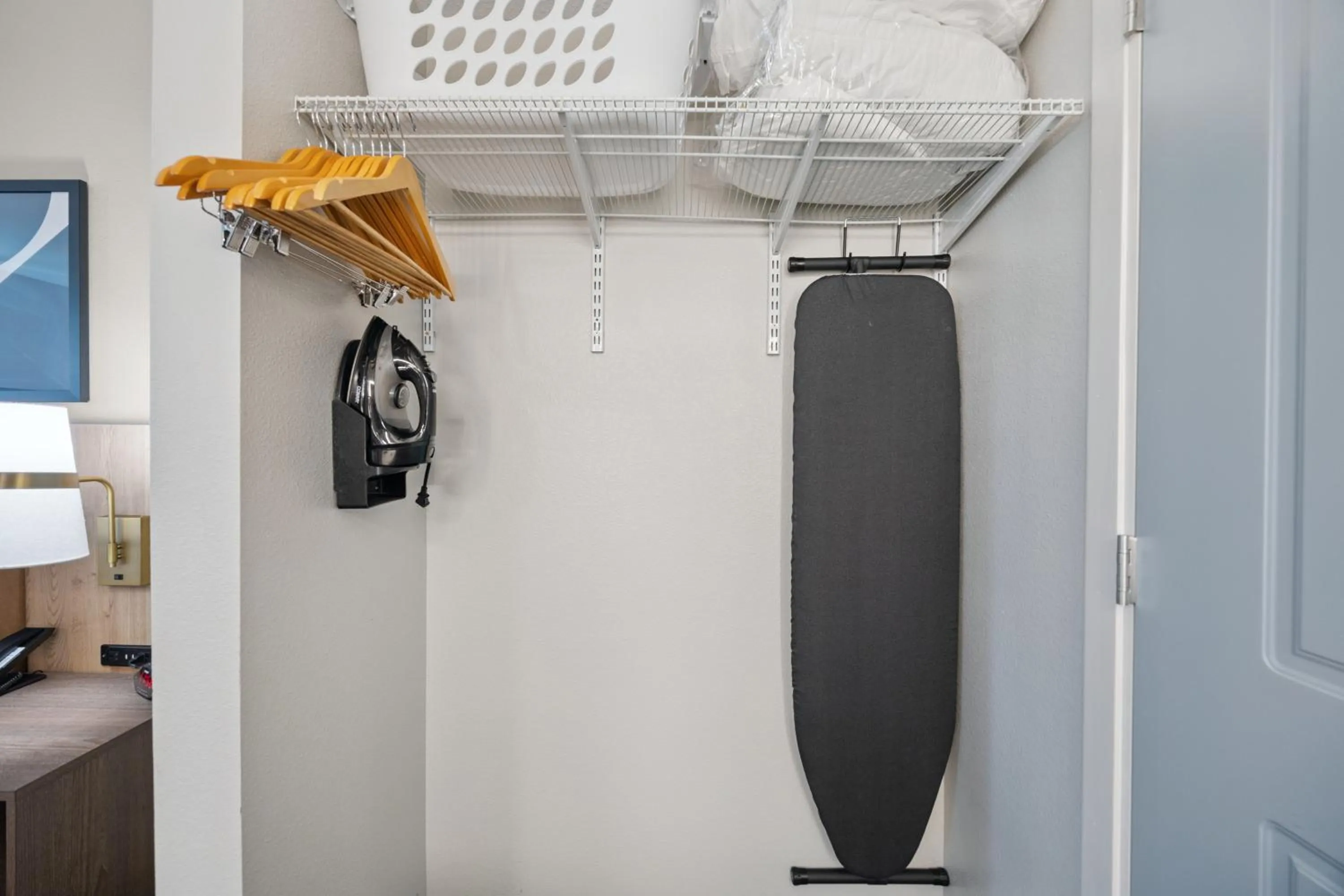 wardrobe in Staybridge Suites Sacramento Woodland by IHG