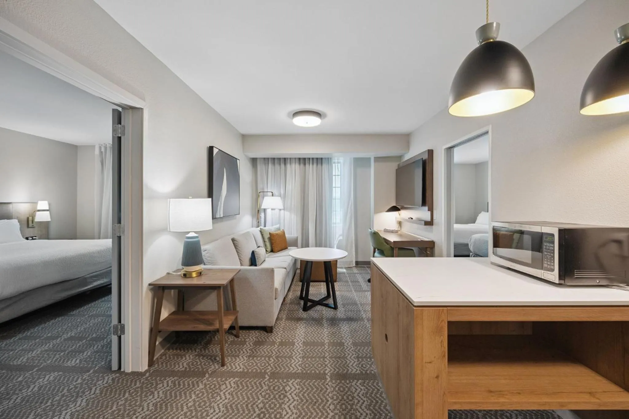 Photo of the whole room, Bed in Staybridge Suites Sacramento Woodland by IHG