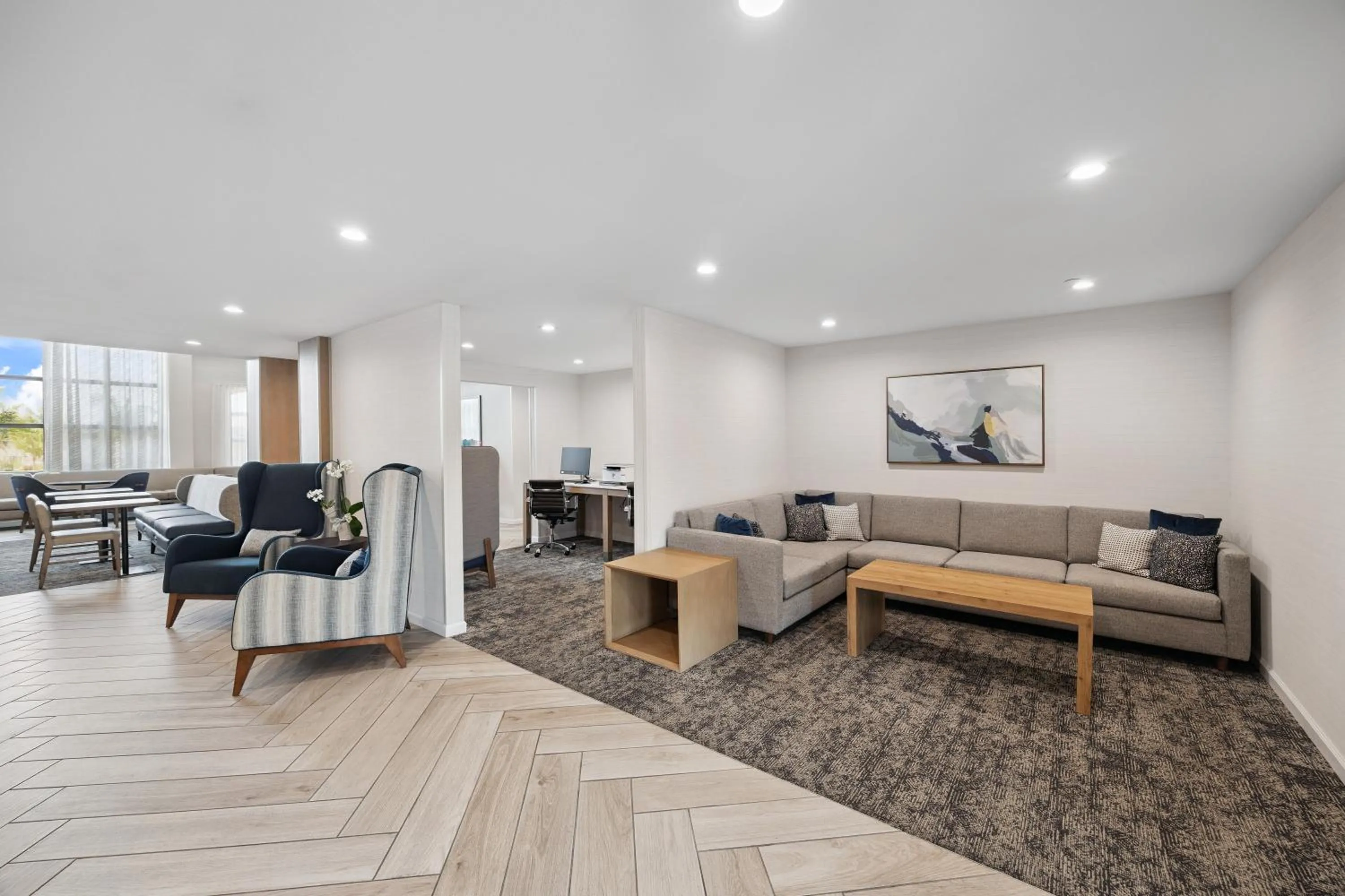 Lobby or reception in Staybridge Suites Sacramento Woodland by IHG