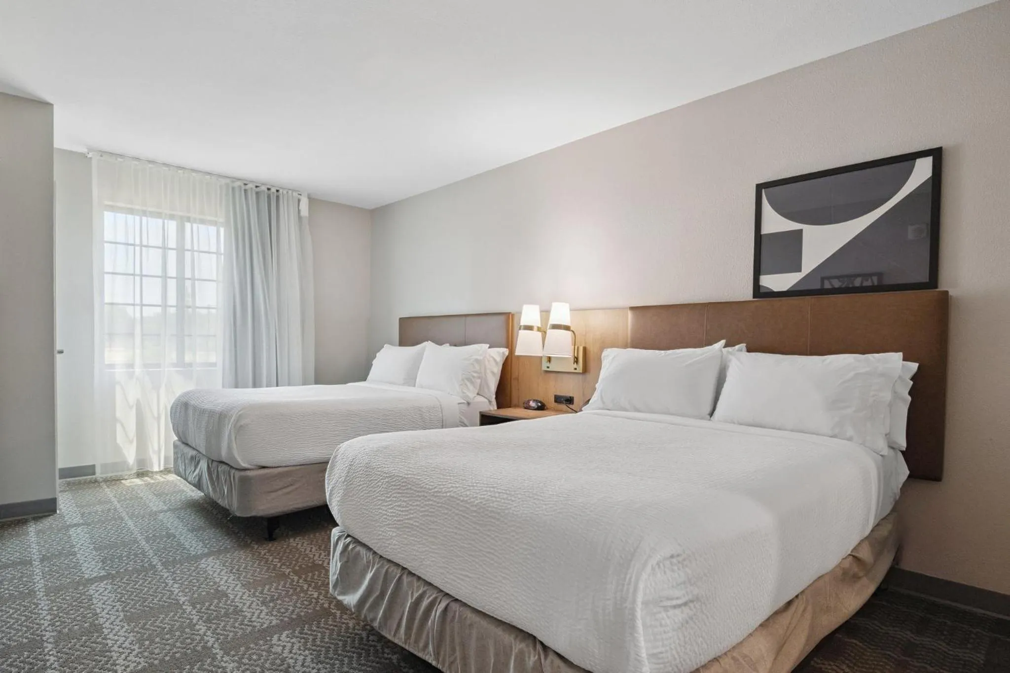 Photo of the whole room, Bed in Staybridge Suites Sacramento Woodland by IHG