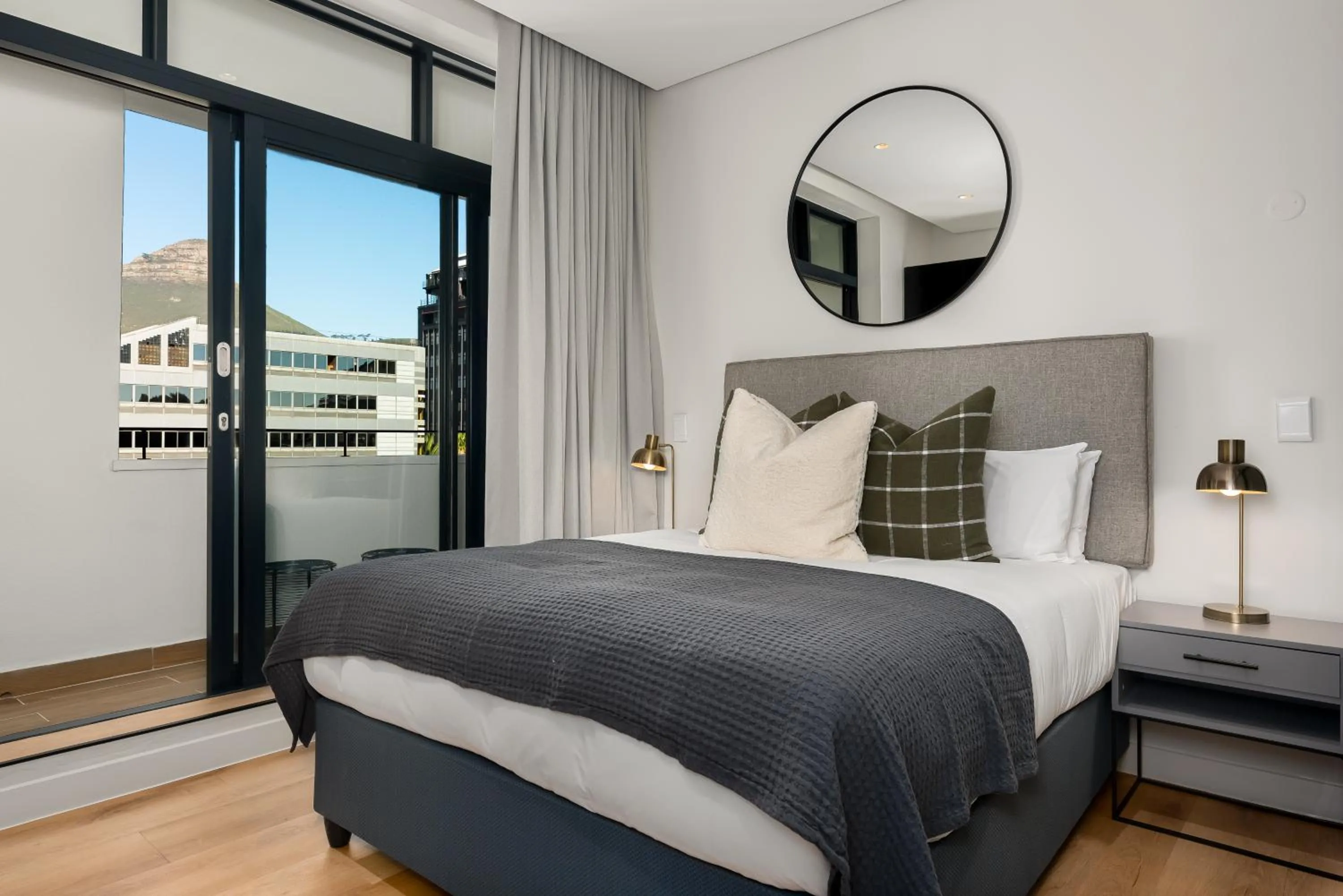 Bed in The Carrington Luxury Apartments
