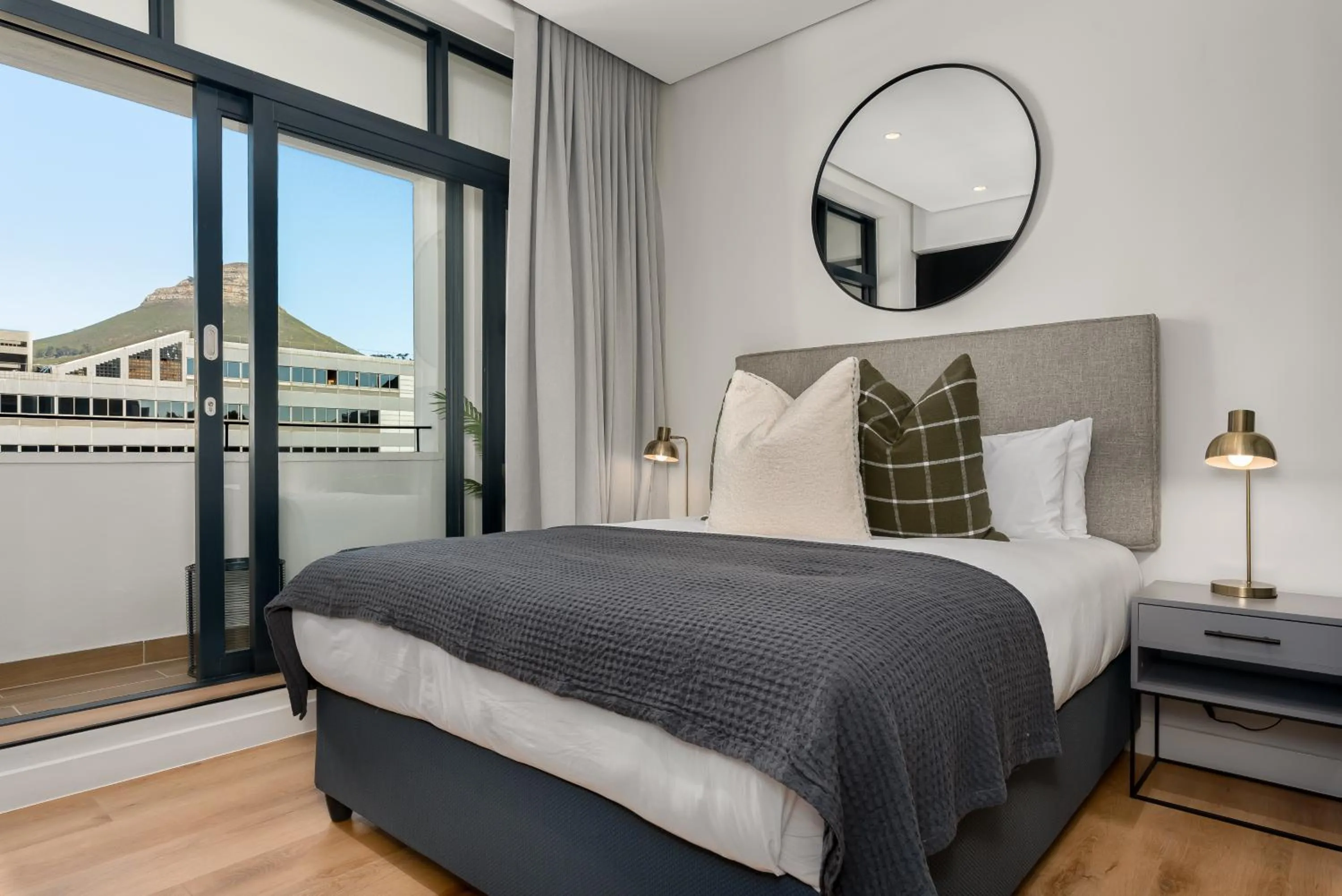 Bed in The Carrington Luxury Apartments
