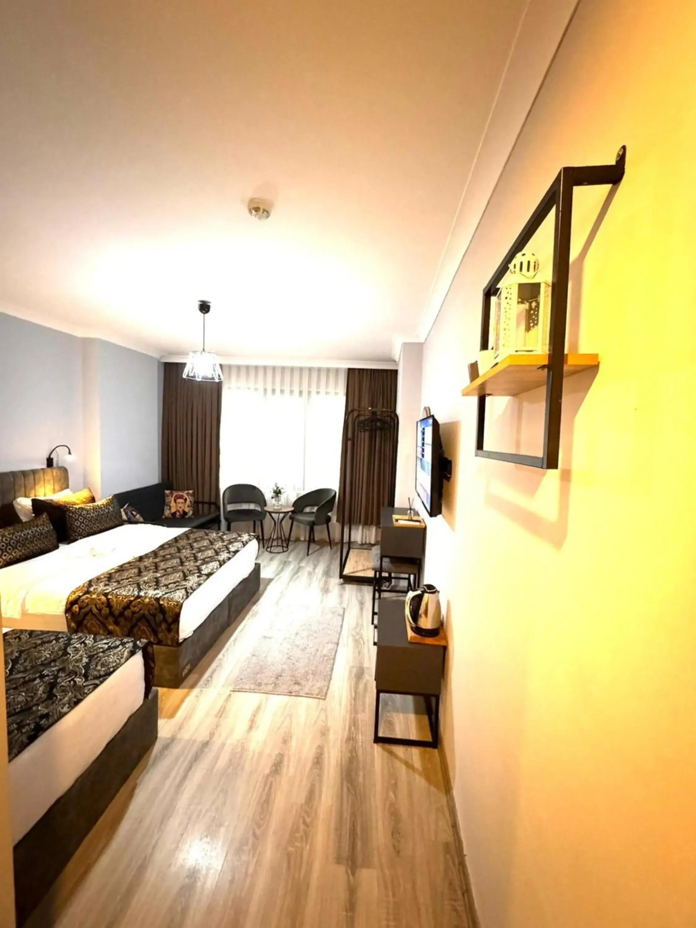 Bed in The Diderot Hotel Bed in The Diderot Hotel