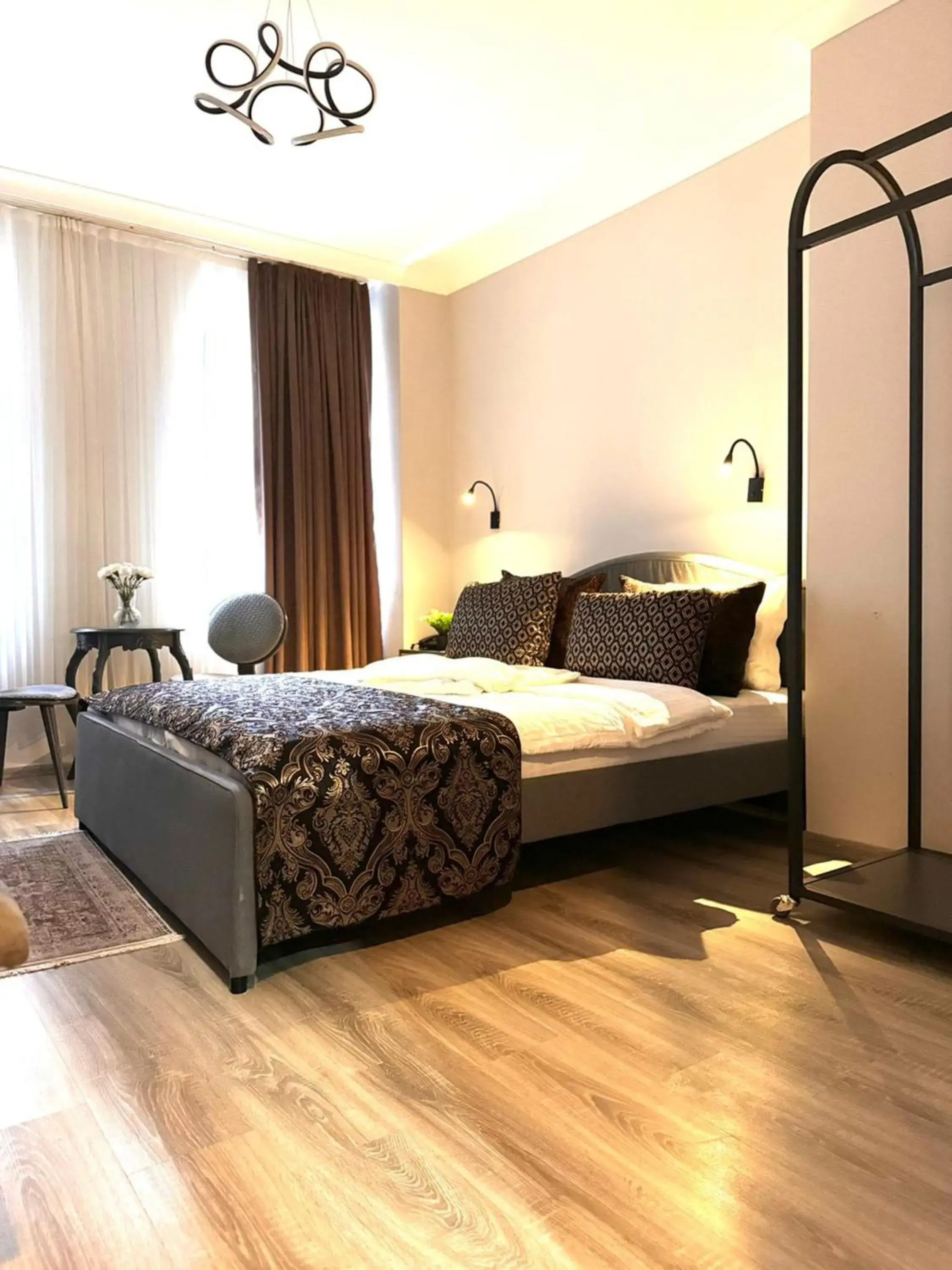 Bed in The Diderot Hotel Bed in The Diderot Hotel