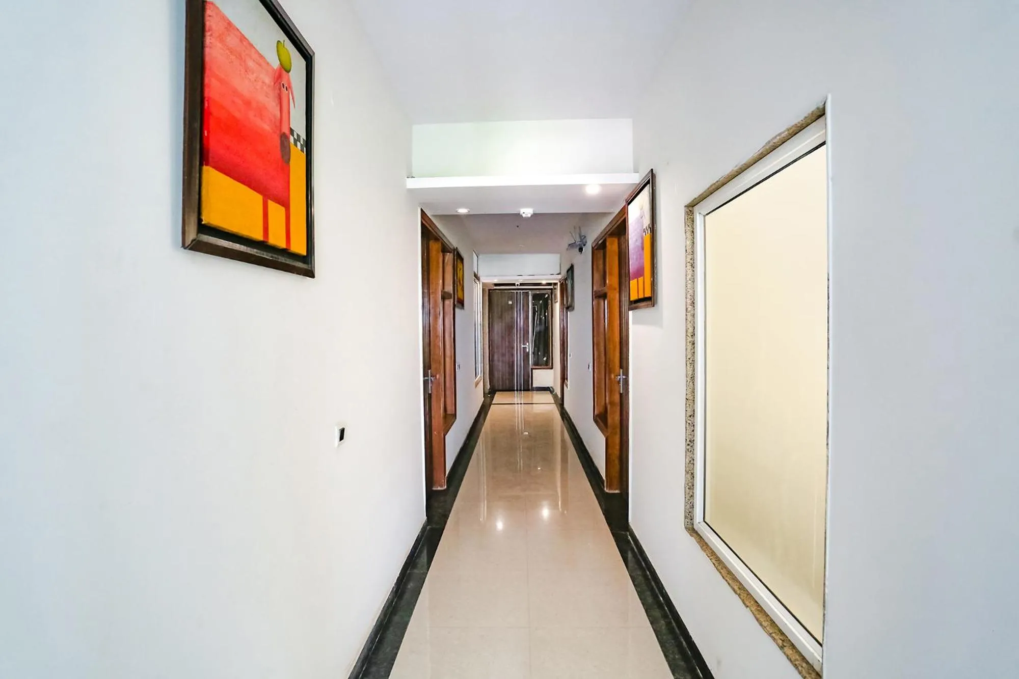 Lobby or reception in FabHotel Delta Suites I