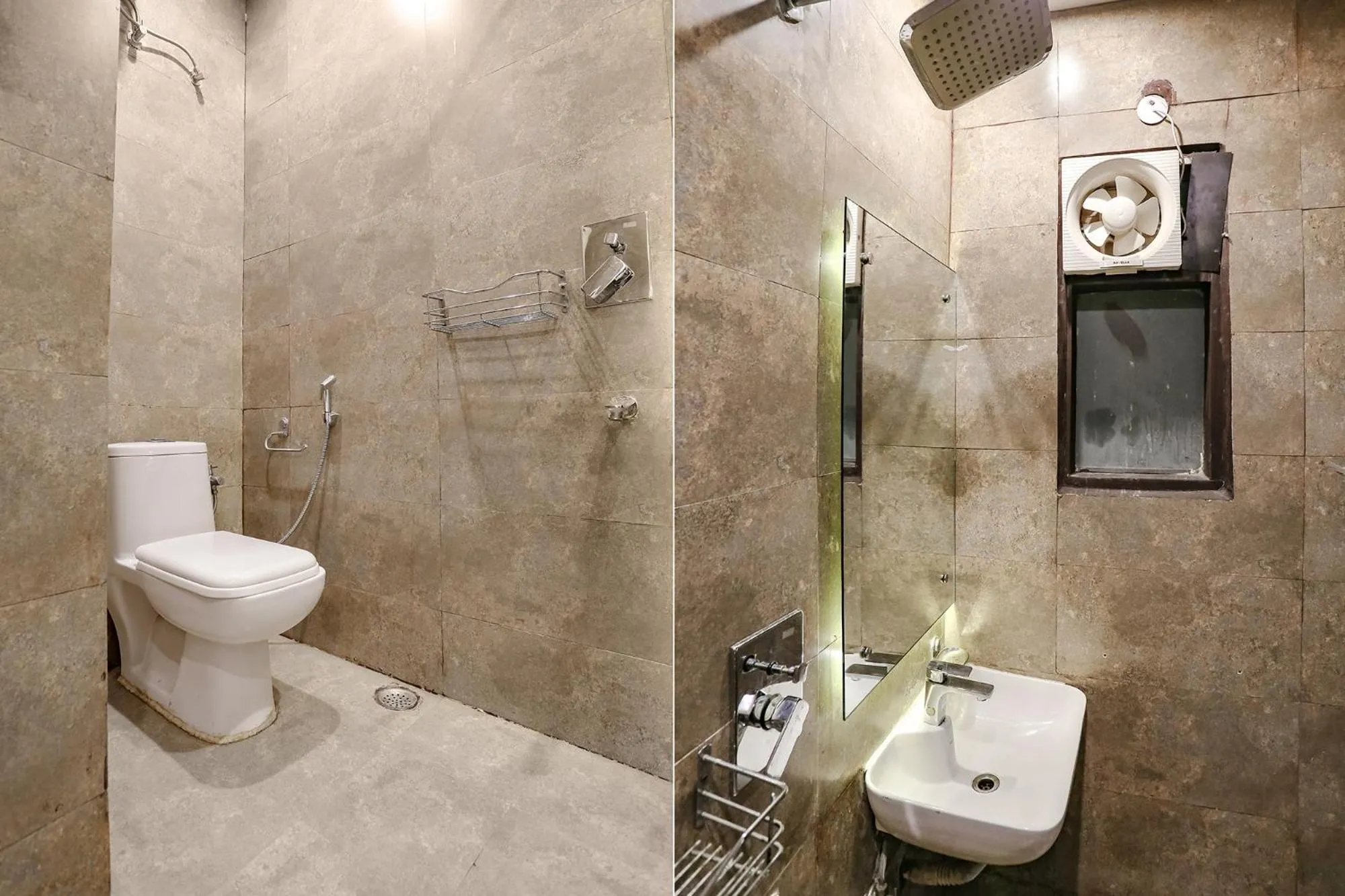 Bathroom in FabHotel Delta Suites I