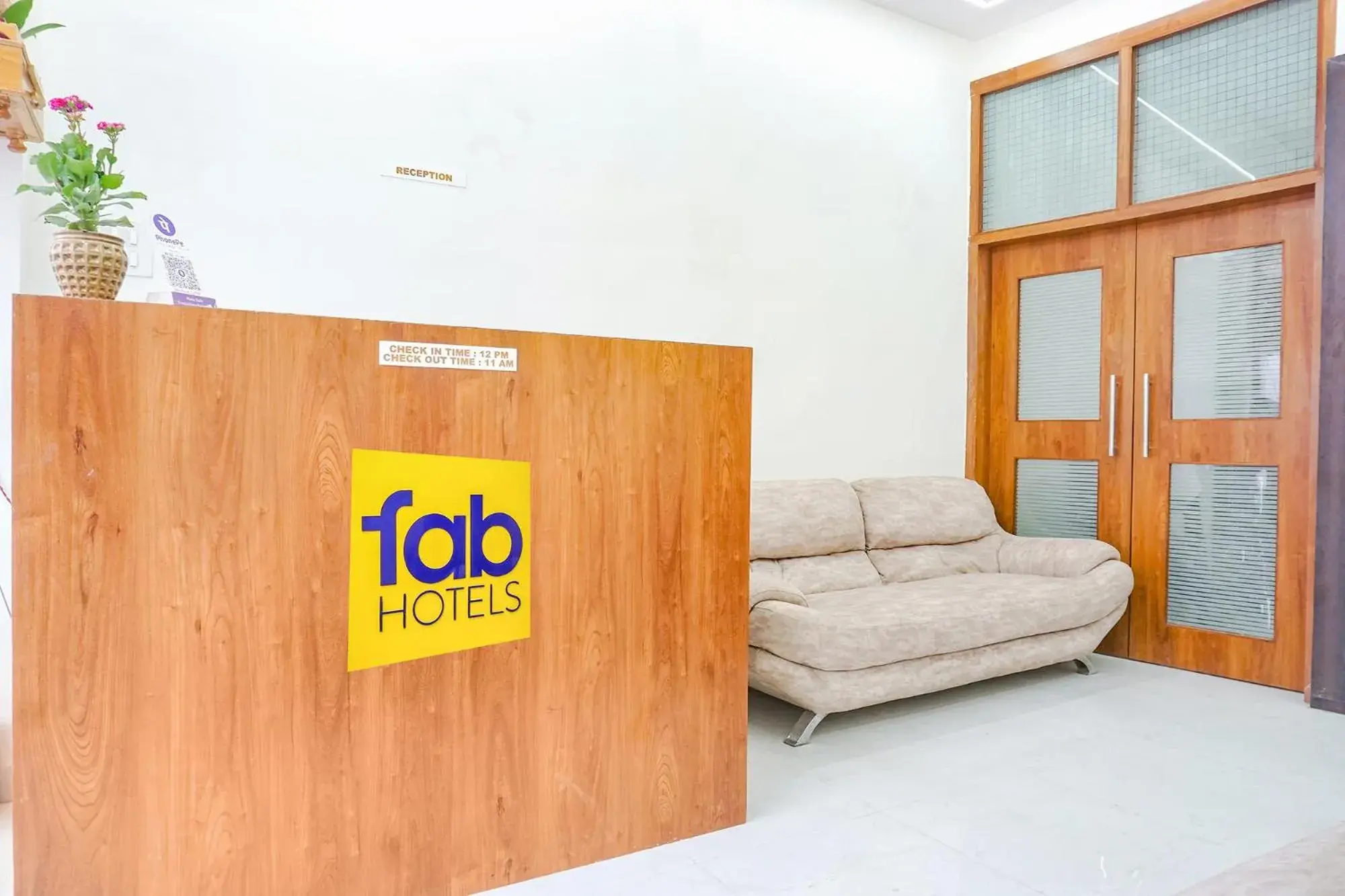 Lobby or reception in FabHotel Gargi Galuxe - Nr Ankushrao Natyagruha Lobby or reception in FabHotel Gargi Galuxe - Nr Ankushrao Natyagruha